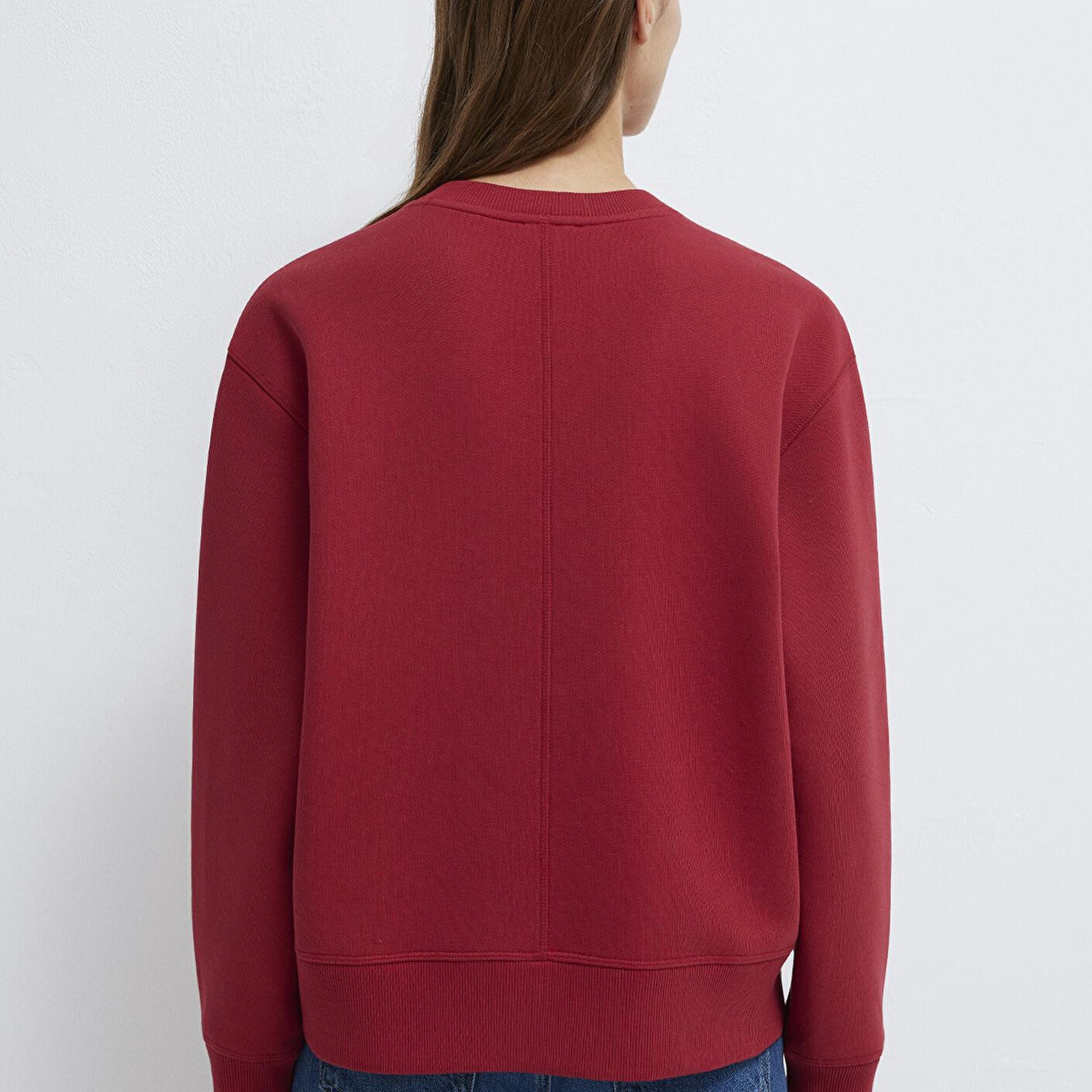 Mavi Mavi Denim Baskılı Kırmızı Sweatshirt 1S10525-70424