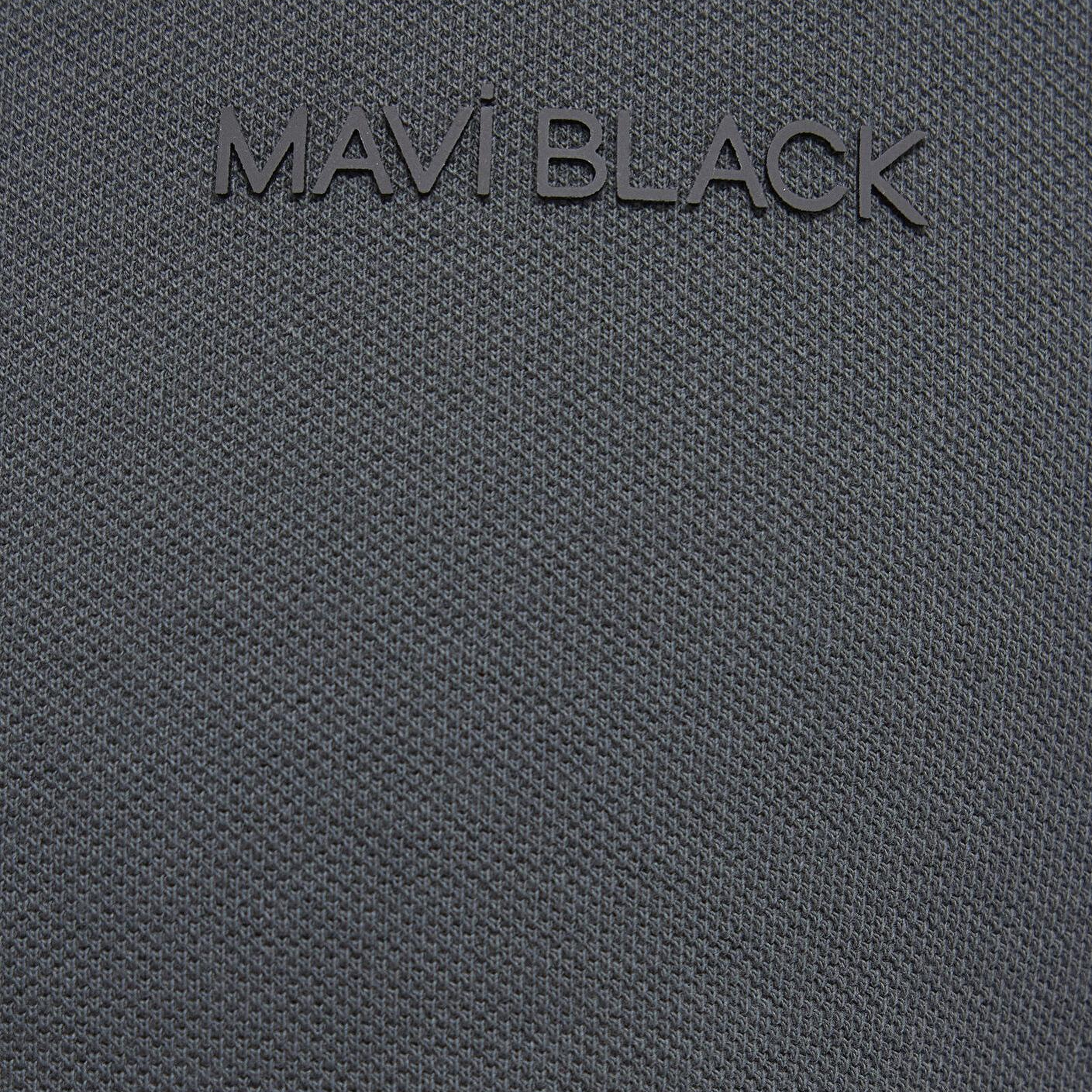 Mavi Mavi Black Uzun Kollu Antrasit Polo Tişört Regular Fit / Normal Kesim 0613154-70088