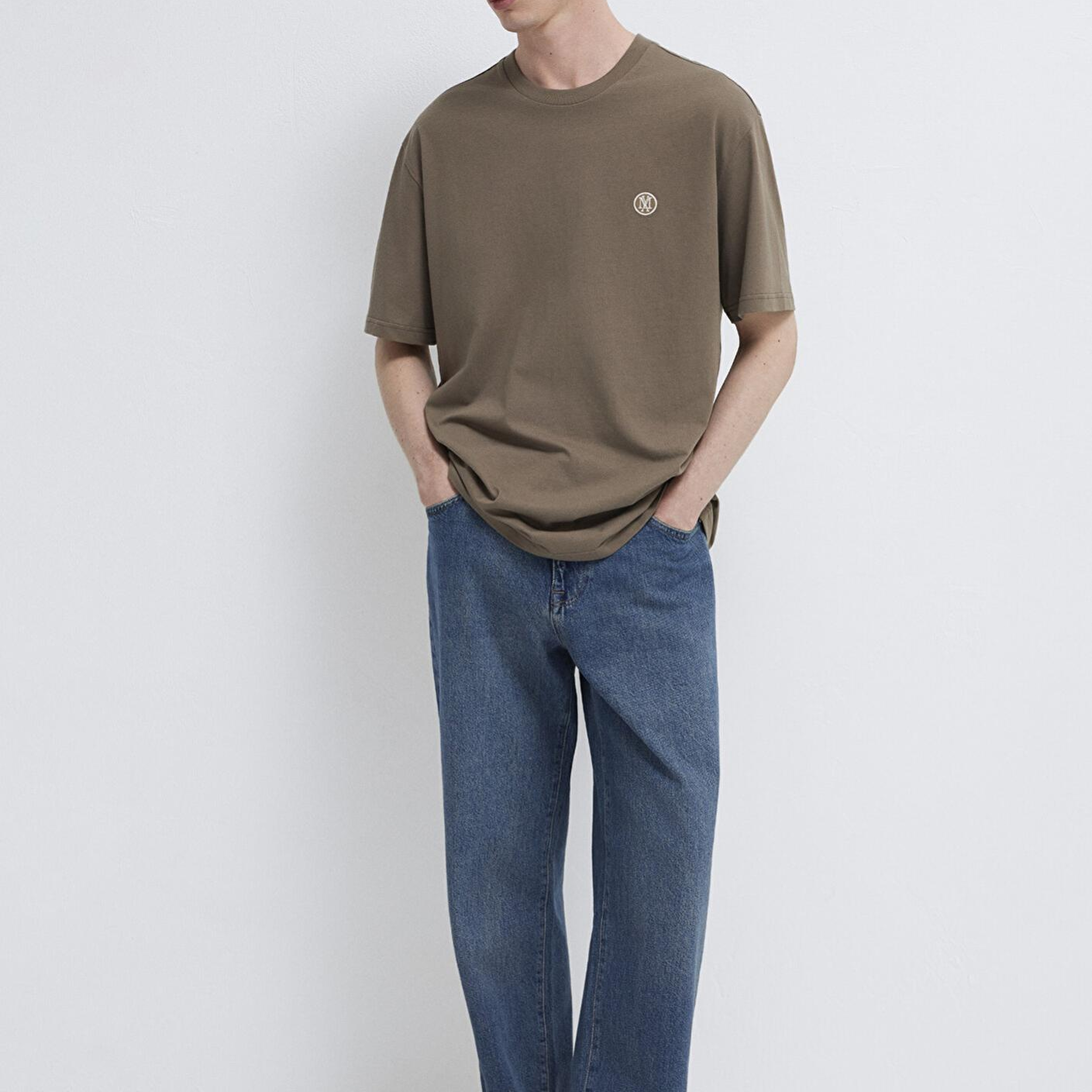 Mavi 2li Mavi Logo Tişört Loose Fit / Bol Rahat Kesim 0612545-70072