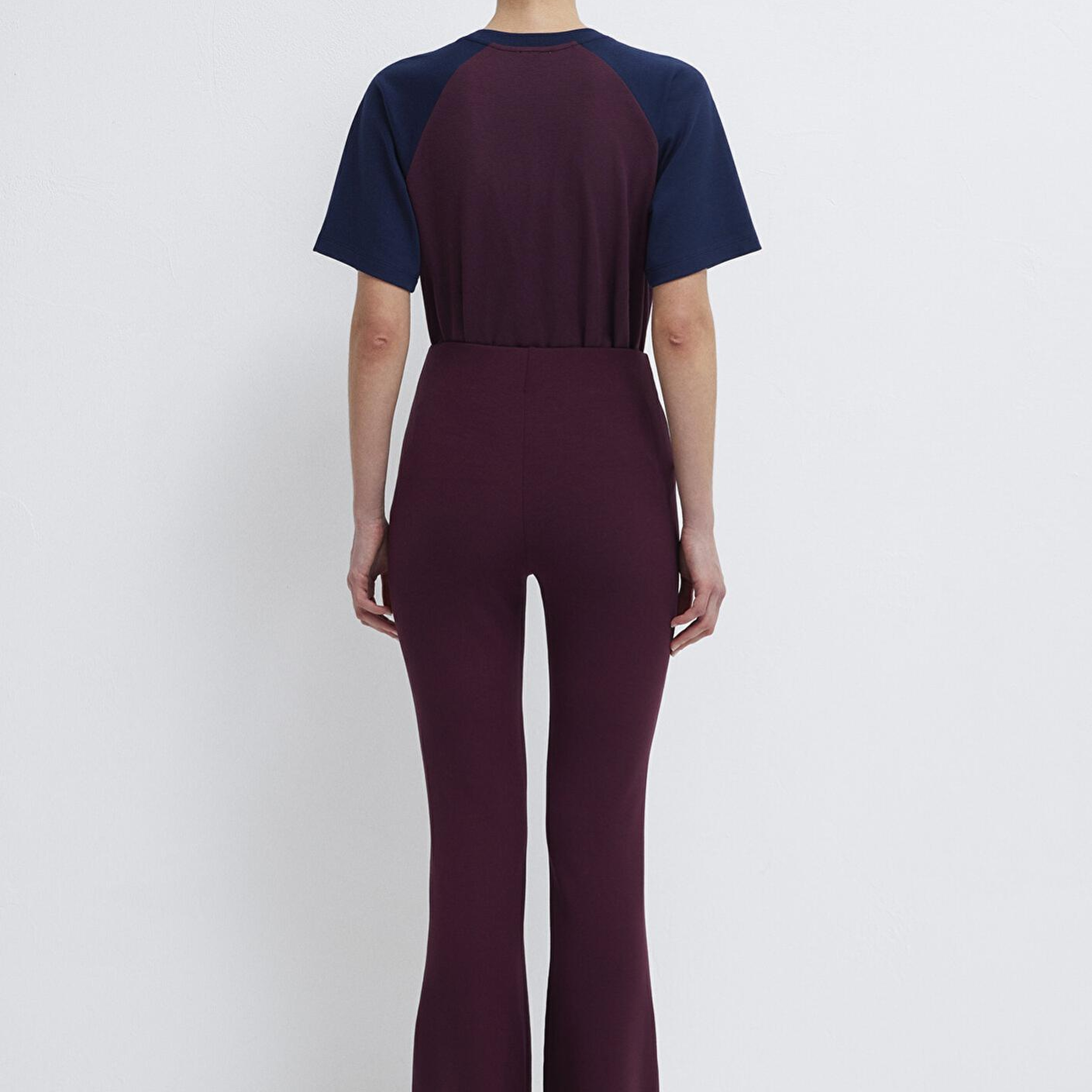 Mavi İspanyol Paça Bordo Eşofman Altı 1011175-70434