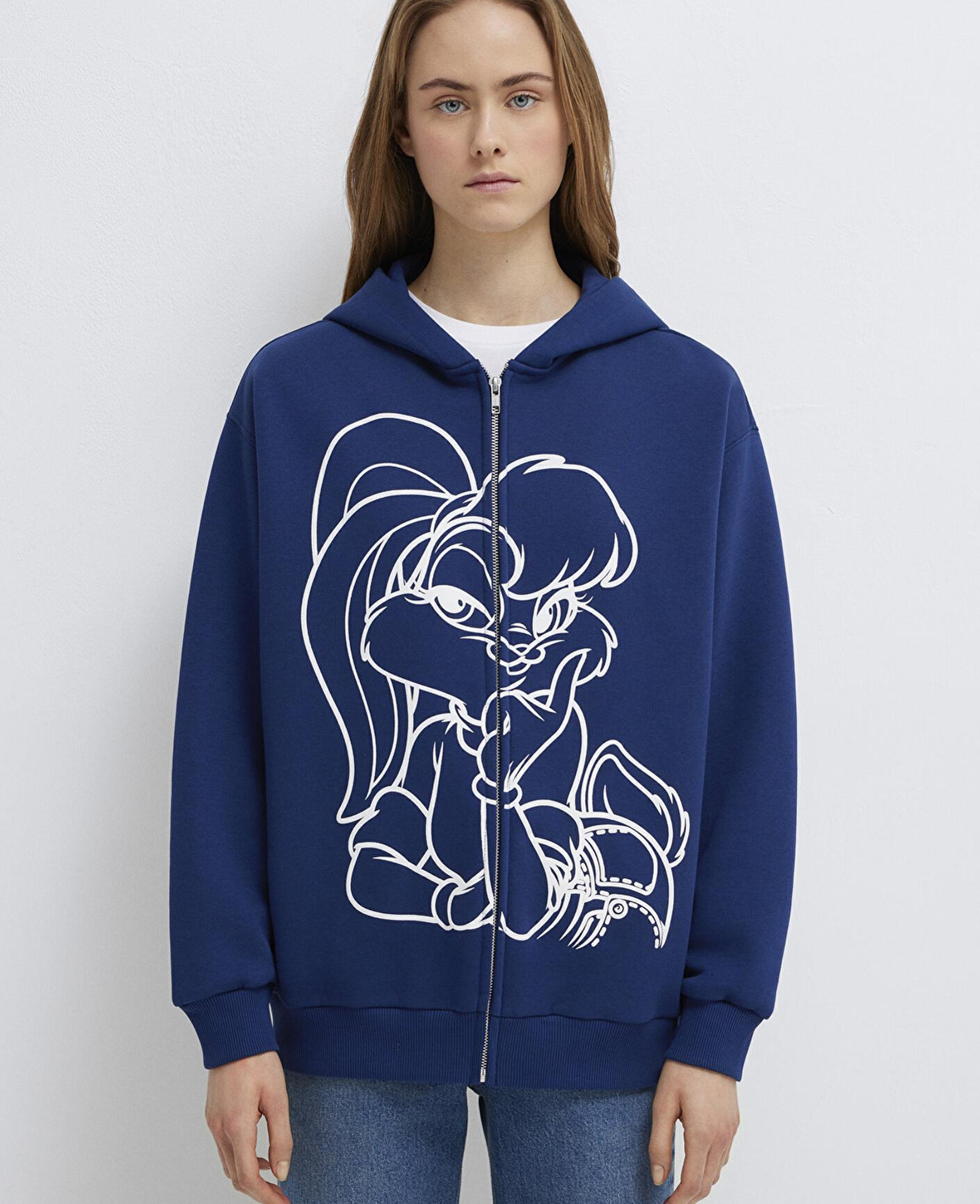 Mavi Lola Bunny Baskılı Lacivert Sweatshirt 1S10523-70491