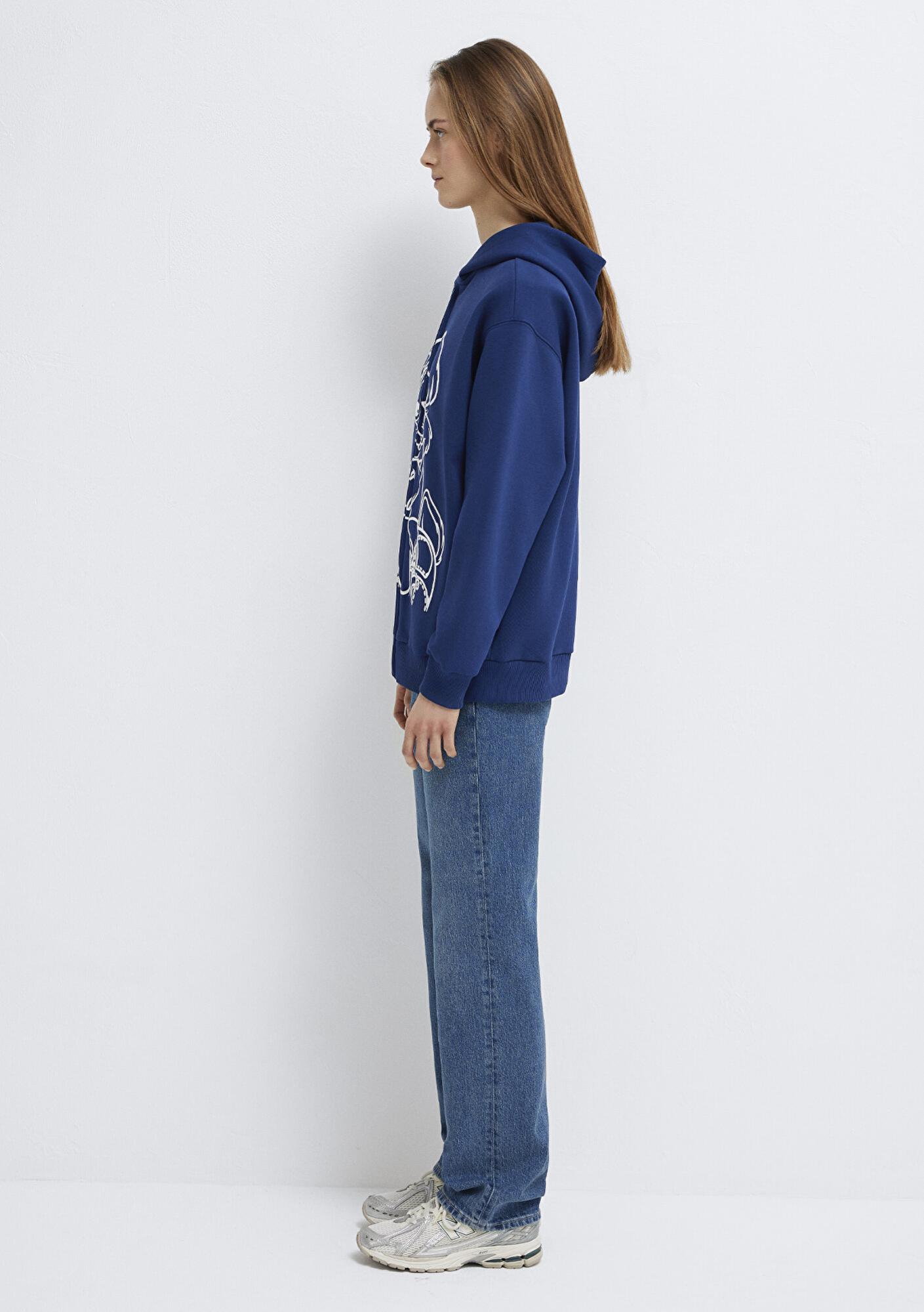 Mavi Lola Bunny Baskılı Lacivert Sweatshirt 1S10523-70491