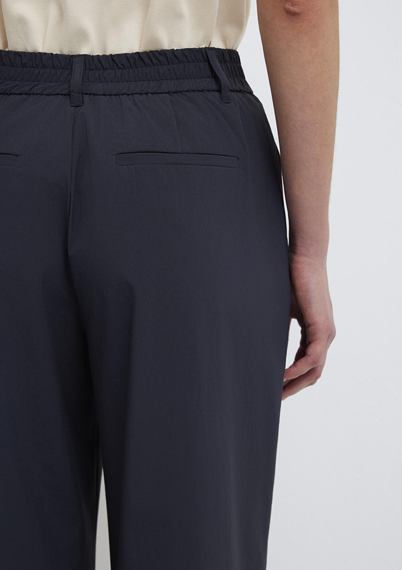 Mavi Geniş Paça Antrasit Pantolon 1011178-900