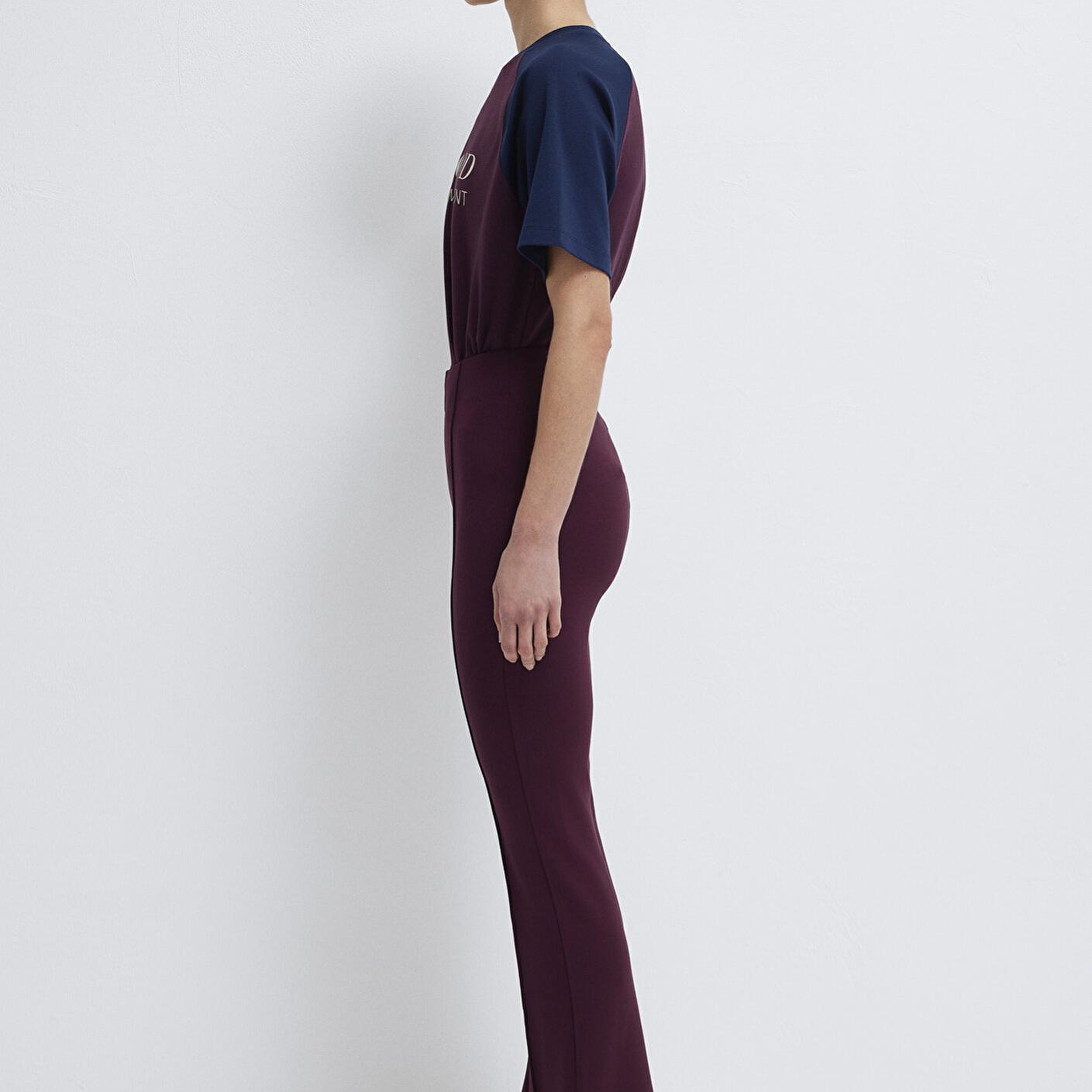 Mavi İspanyol Paça Bordo Eşofman Altı 1011175-70434