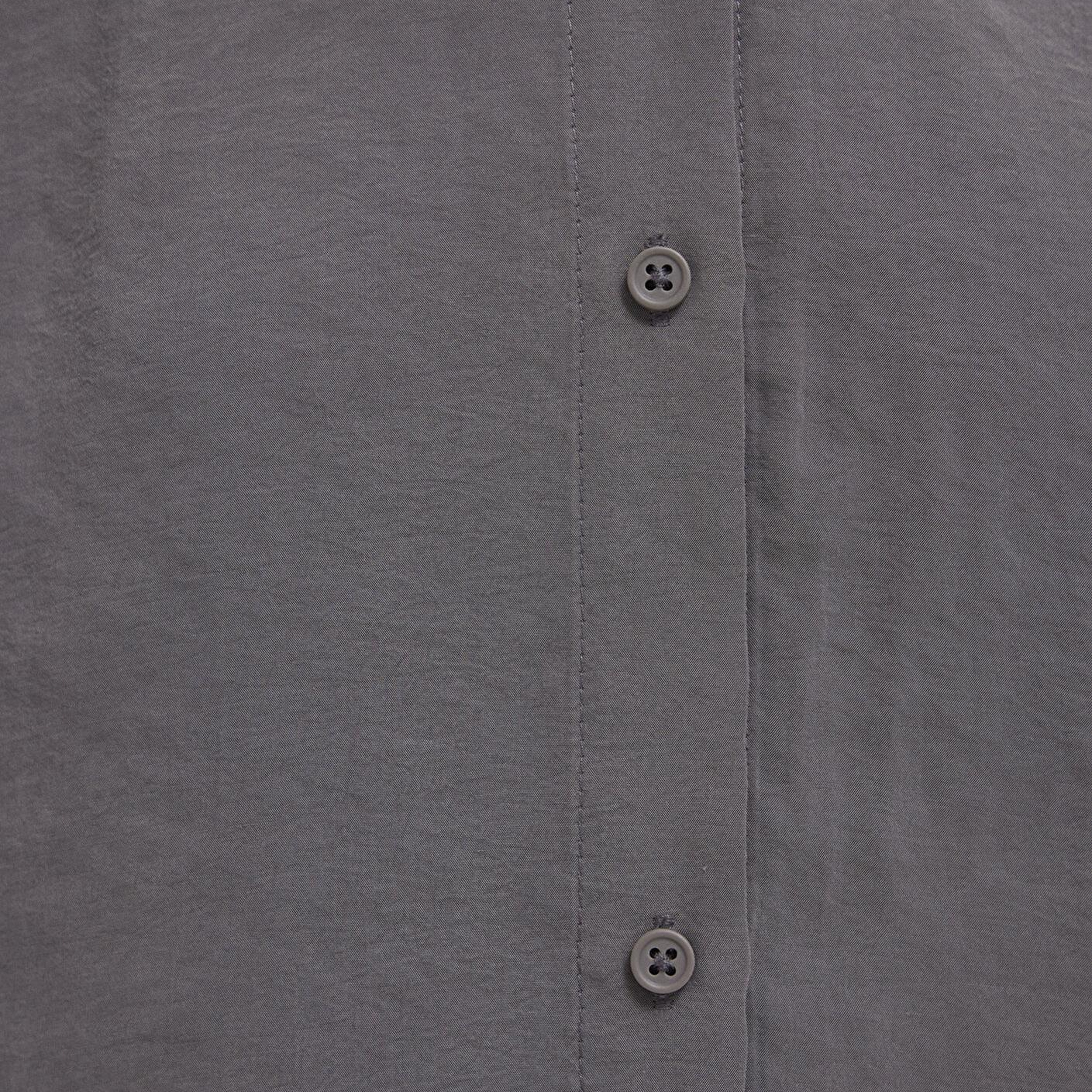 Mavi Tencel TM Liyosel Karışımlı Antrasit Gömlek Regular Fit / Normal Kesim 1211374-90721