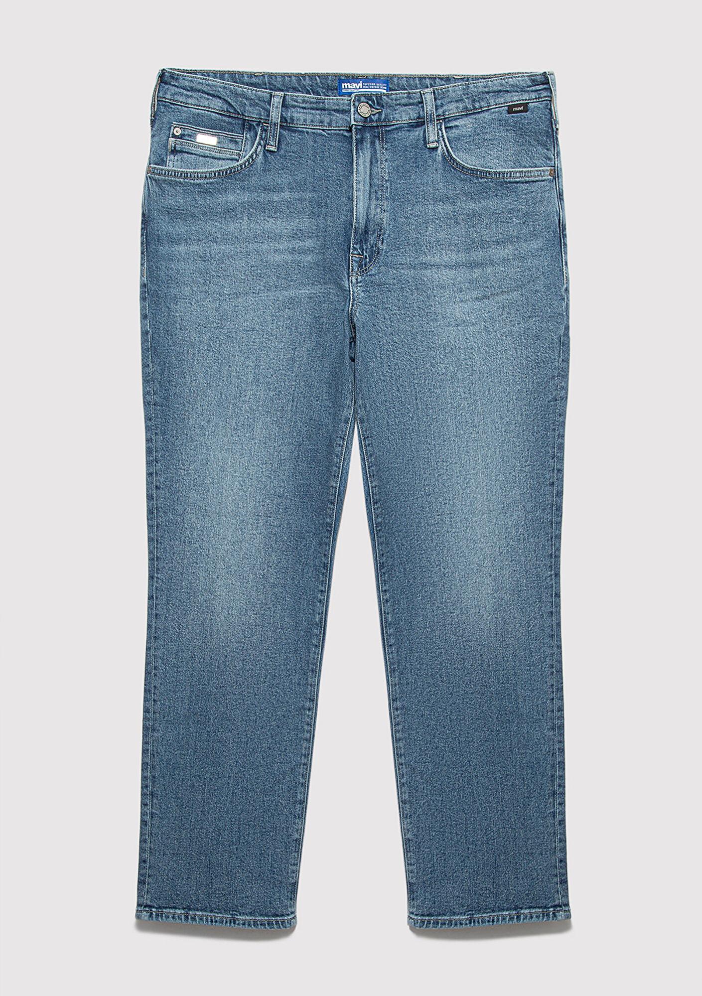 Mavi Hasan Premium Blue Vintage Indigo Mavisi Jean Pantolon 0006690654