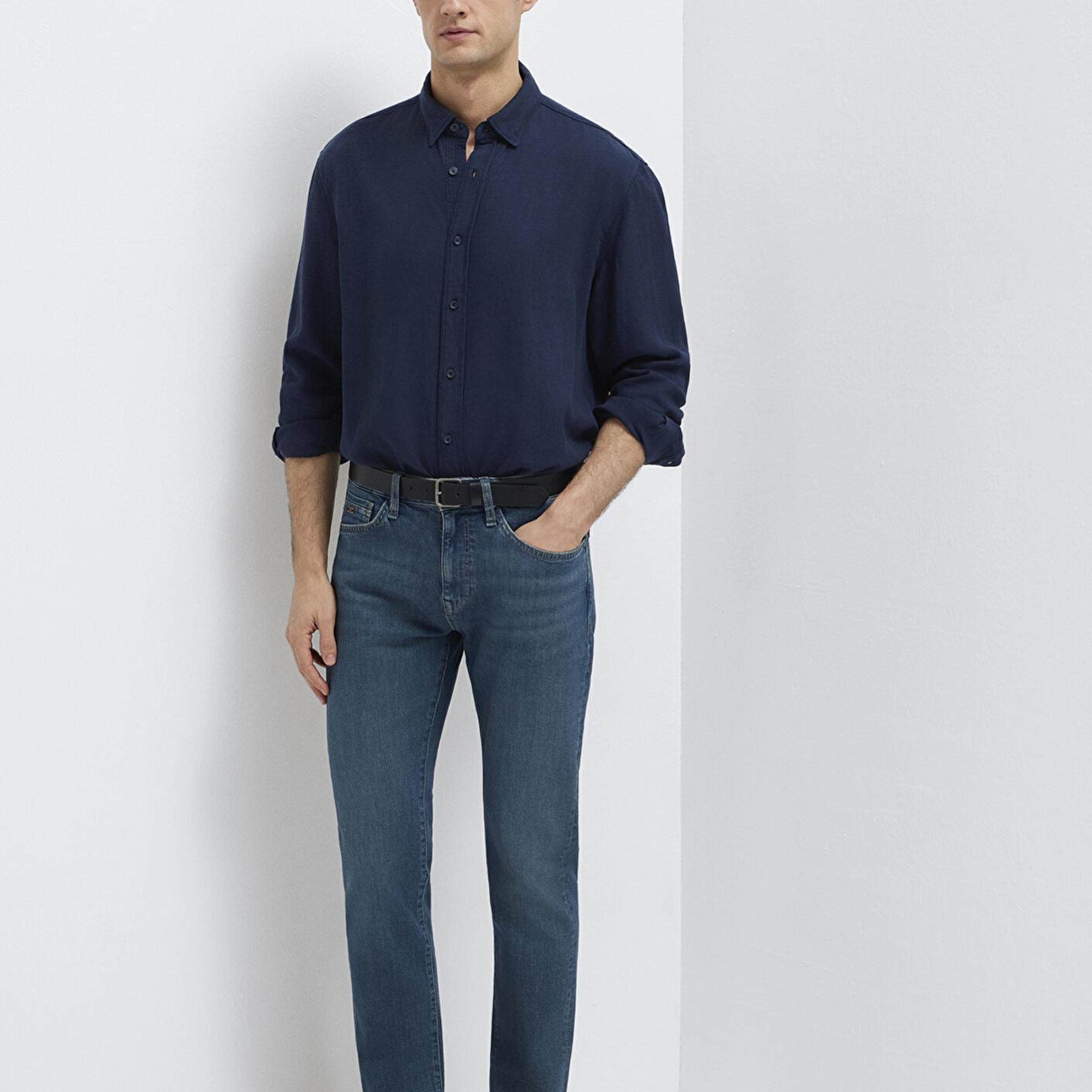 Mavi Marcus Mavi Pro Koyu Indigo Mavisi Jean Pantolon 00351A1735