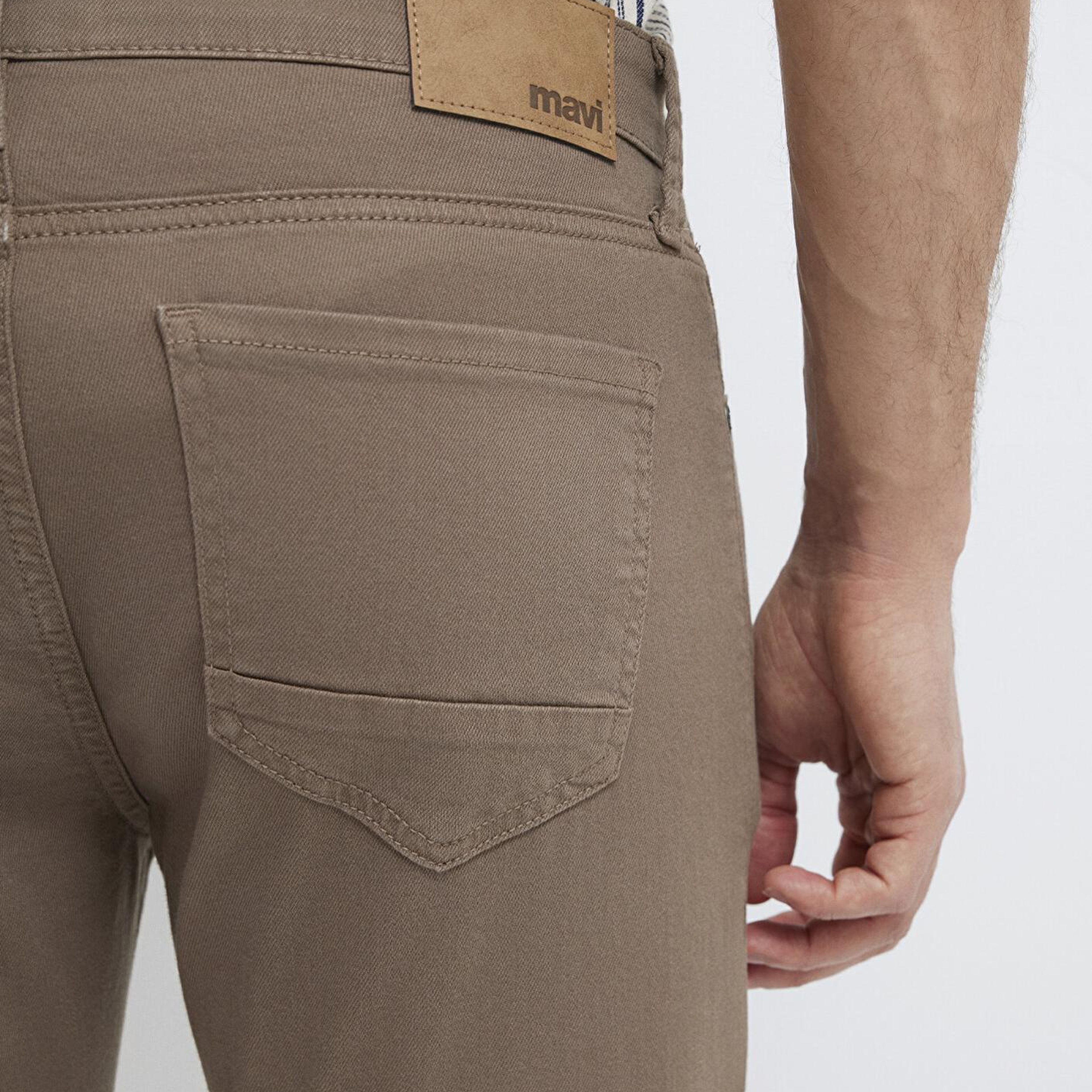 Mavi Jake Kahverengi Gabardin Pantolon 00422A2788