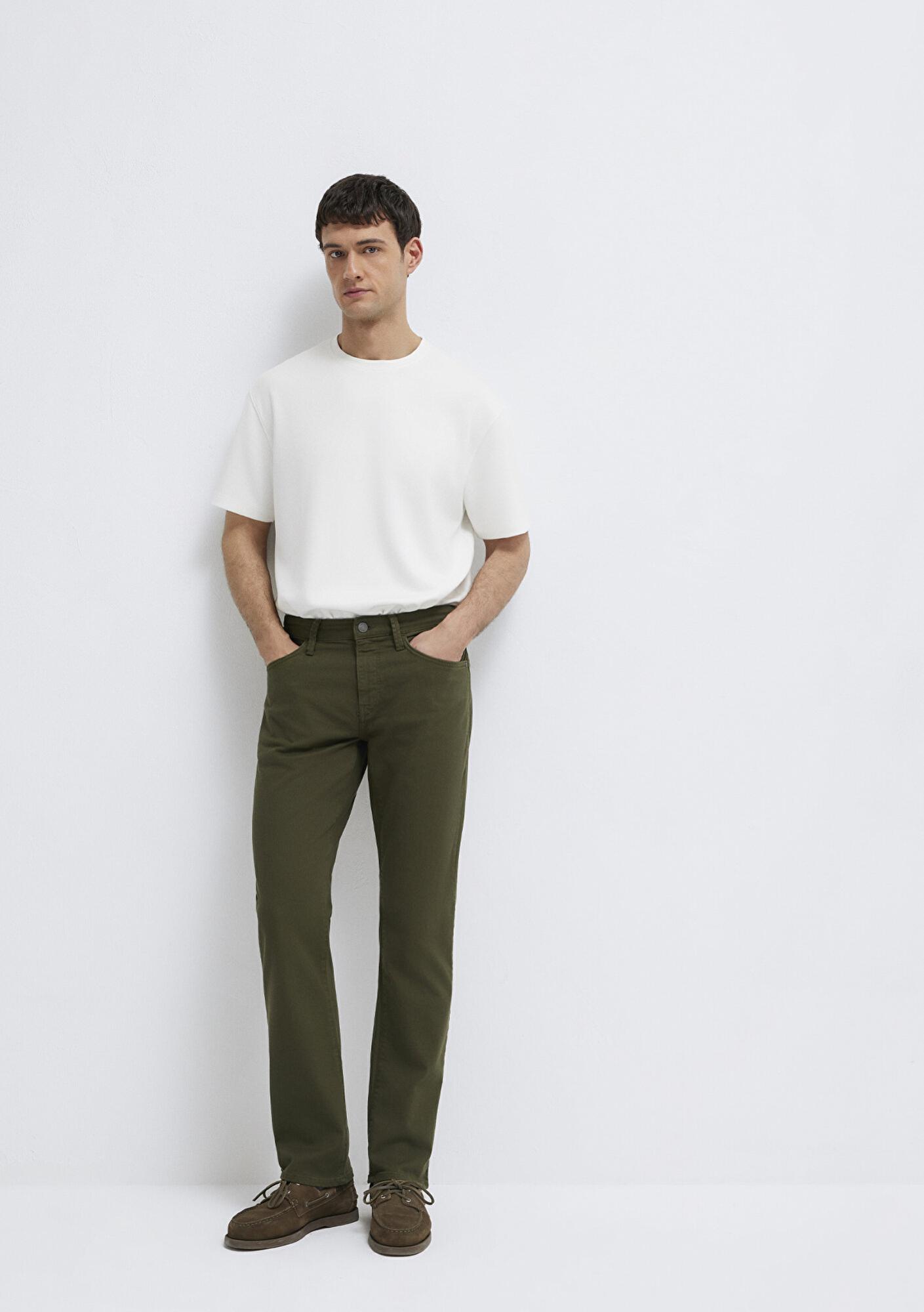 Mavi Yeşil Pantolon 00378A3057