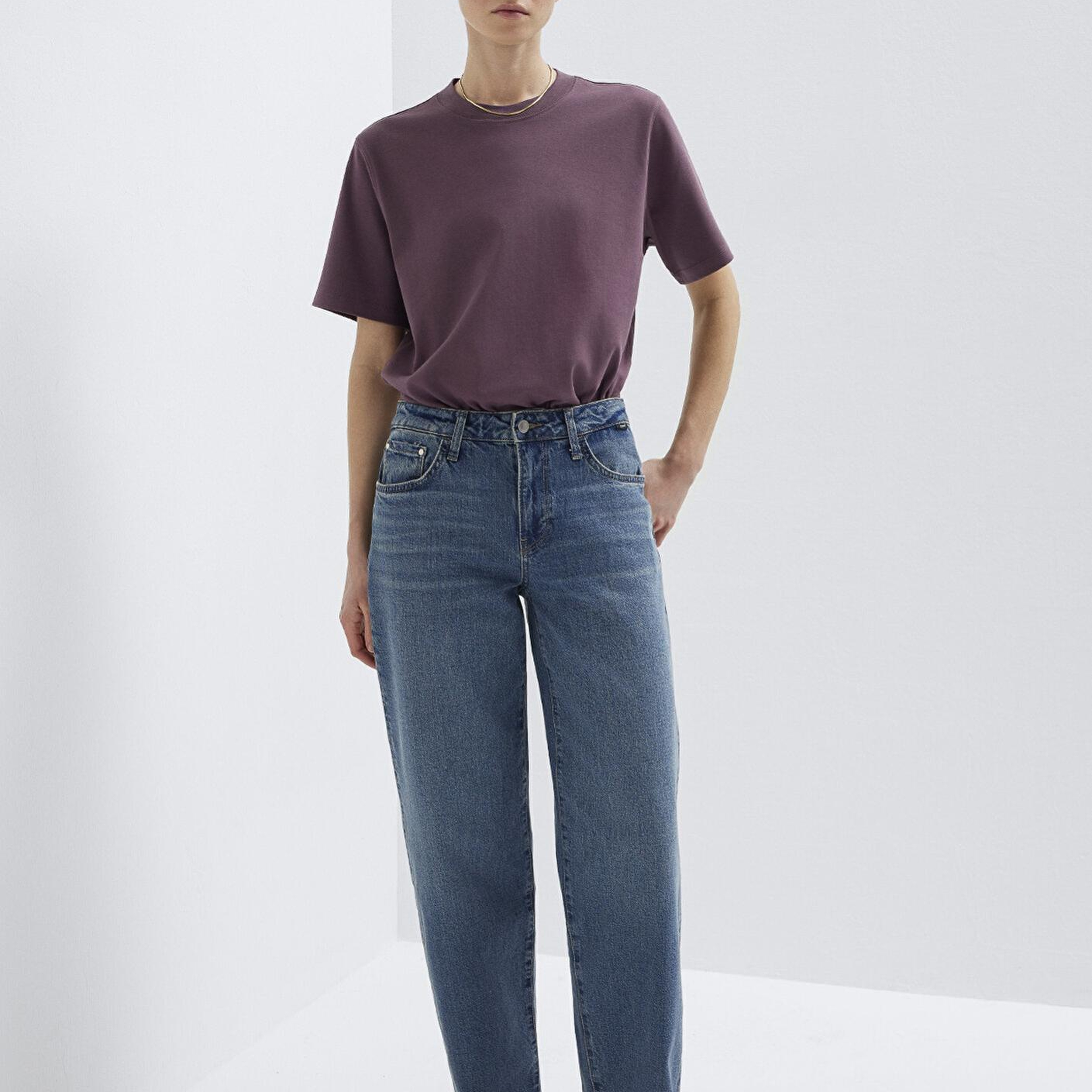 Mavi Leila Premium Blue Gölgeli Koyu Mavi Jean Pantolon 1010600-A1572