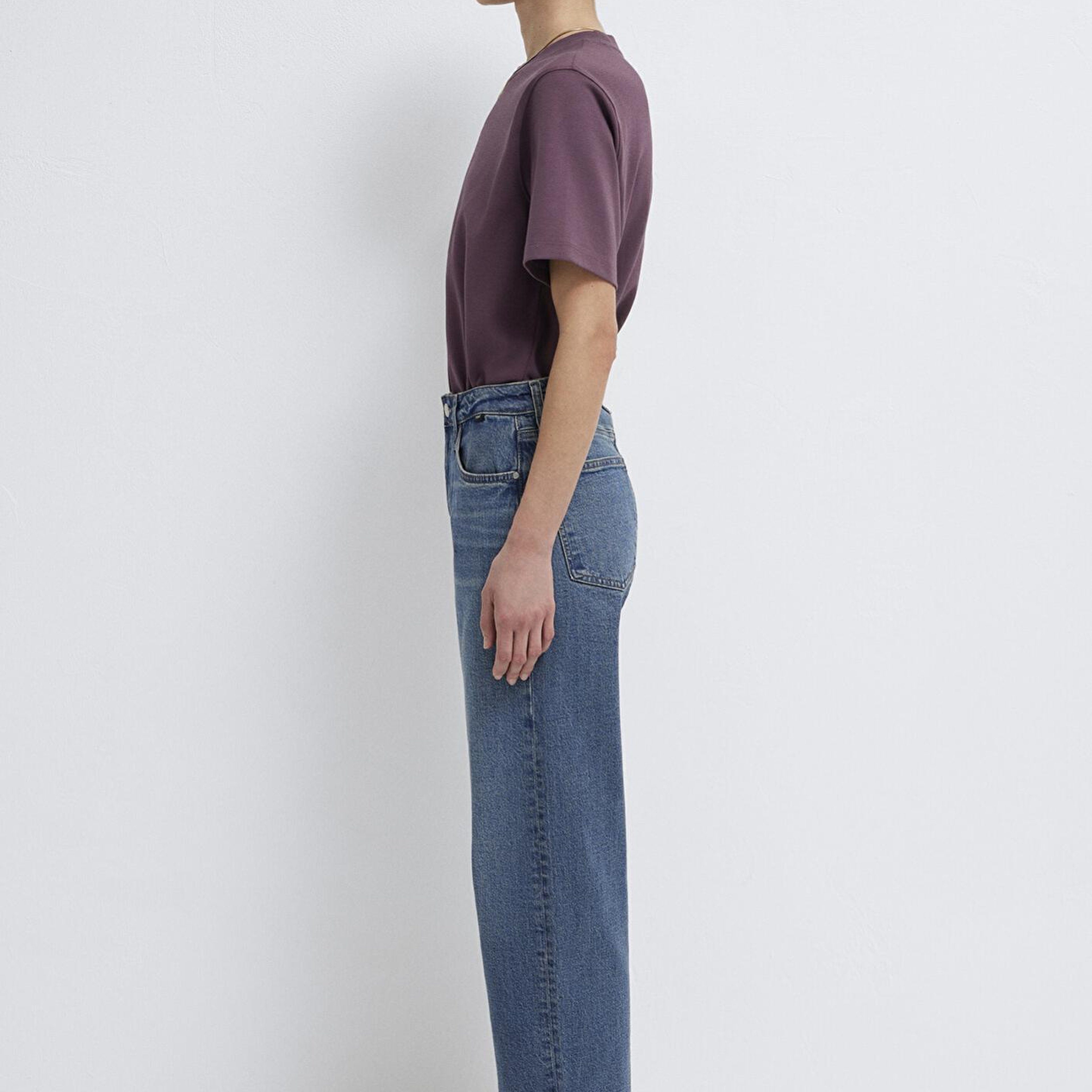 Mavi Leila Premium Blue Gölgeli Koyu Mavi Jean Pantolon 1010600-A1572