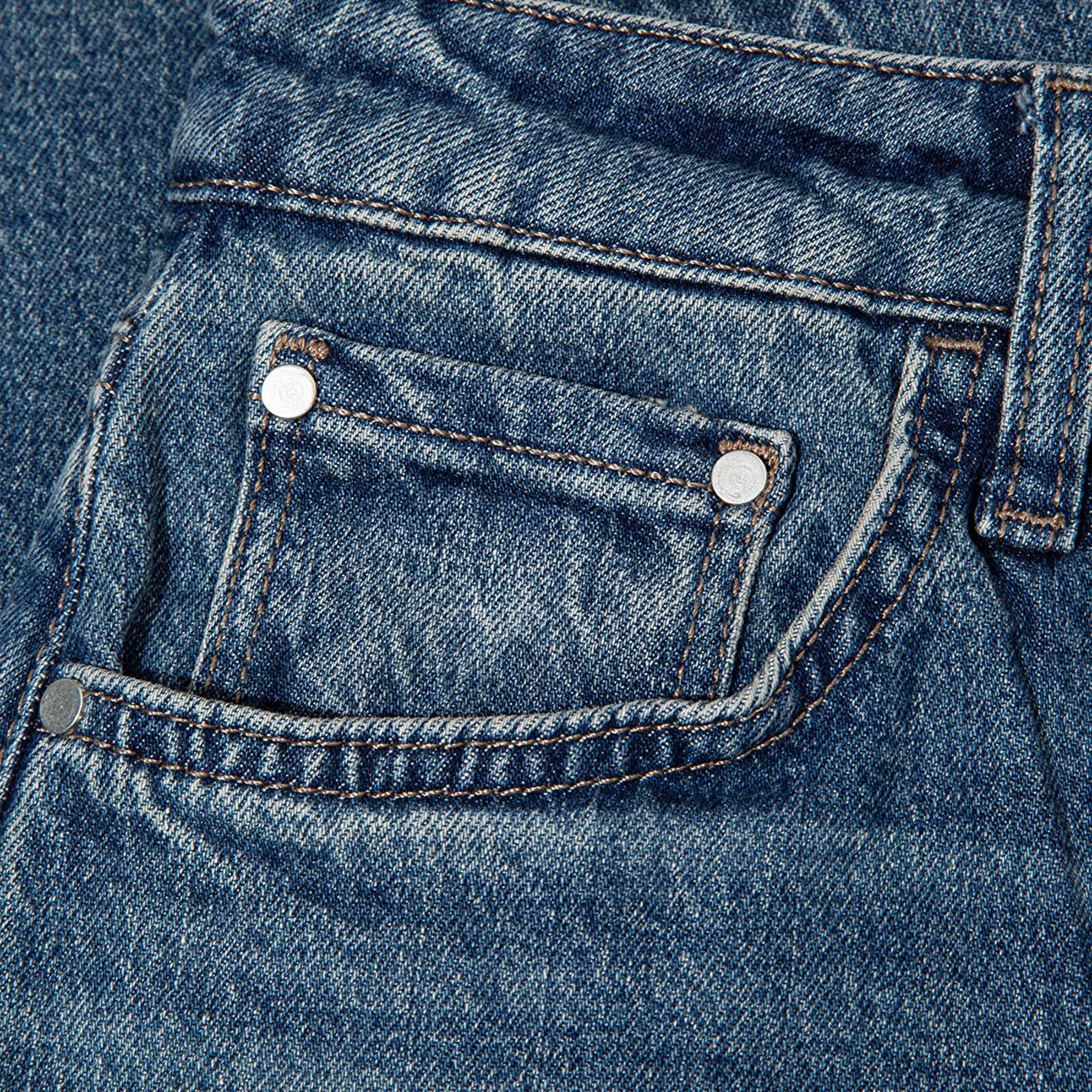 Mavi Leila Premium Blue Gölgeli Koyu Mavi Jean Pantolon 1010600-A1572