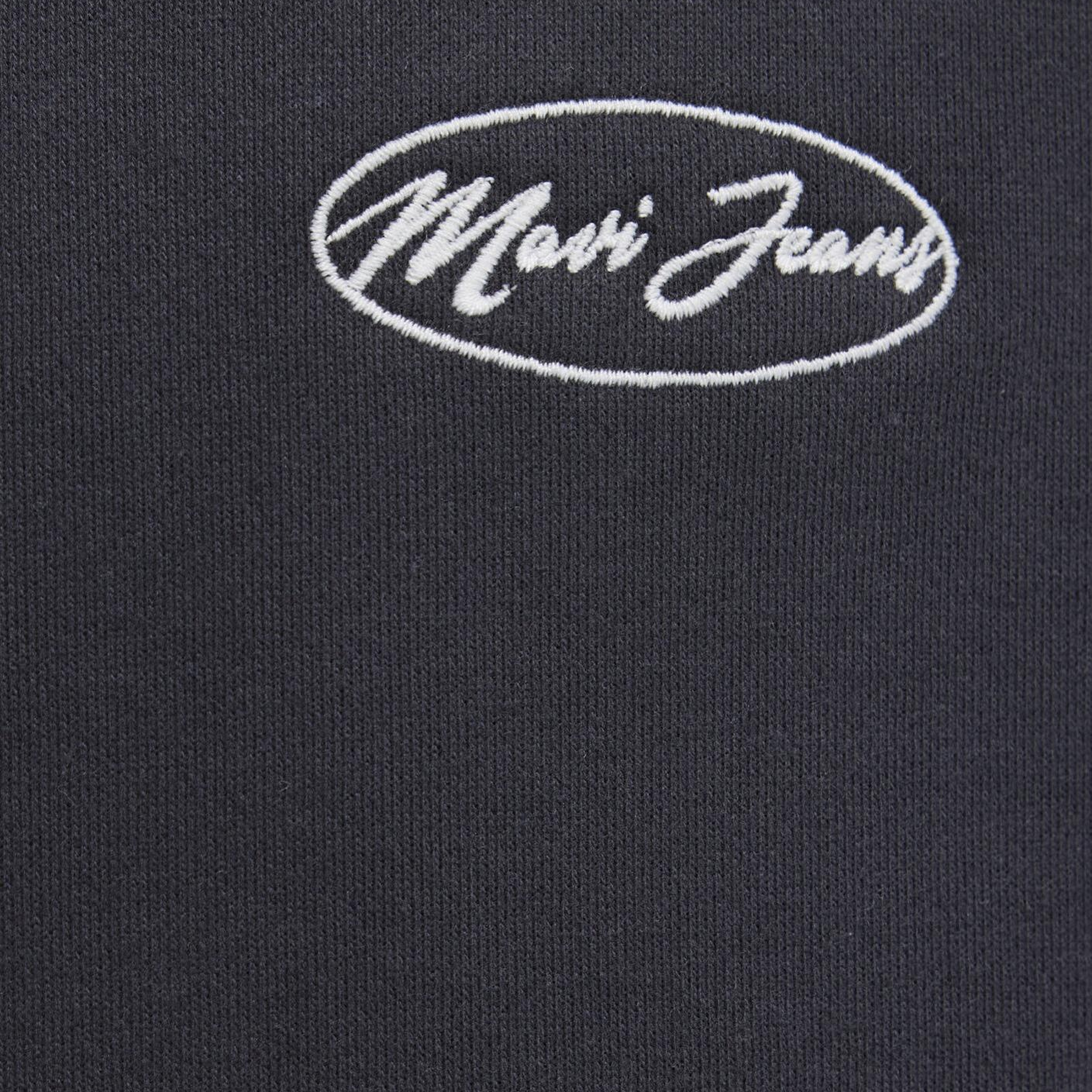 Mavi Mavi Jeans Nakışlı Kapüşonlu Antrasit Sweatshirt 0S10545-70087