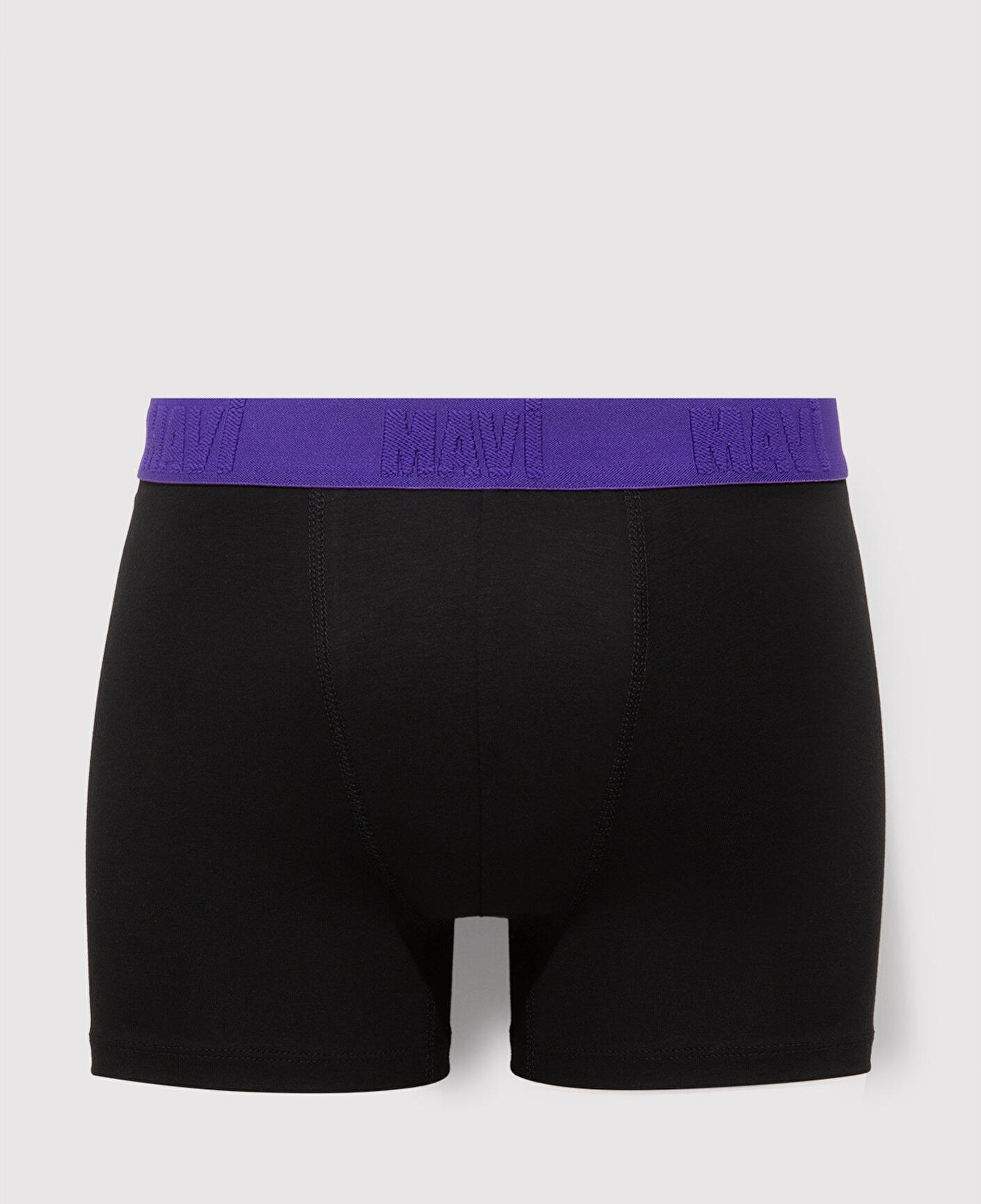 Mavi 3lü Siyah Basic Boxer 0912269-900