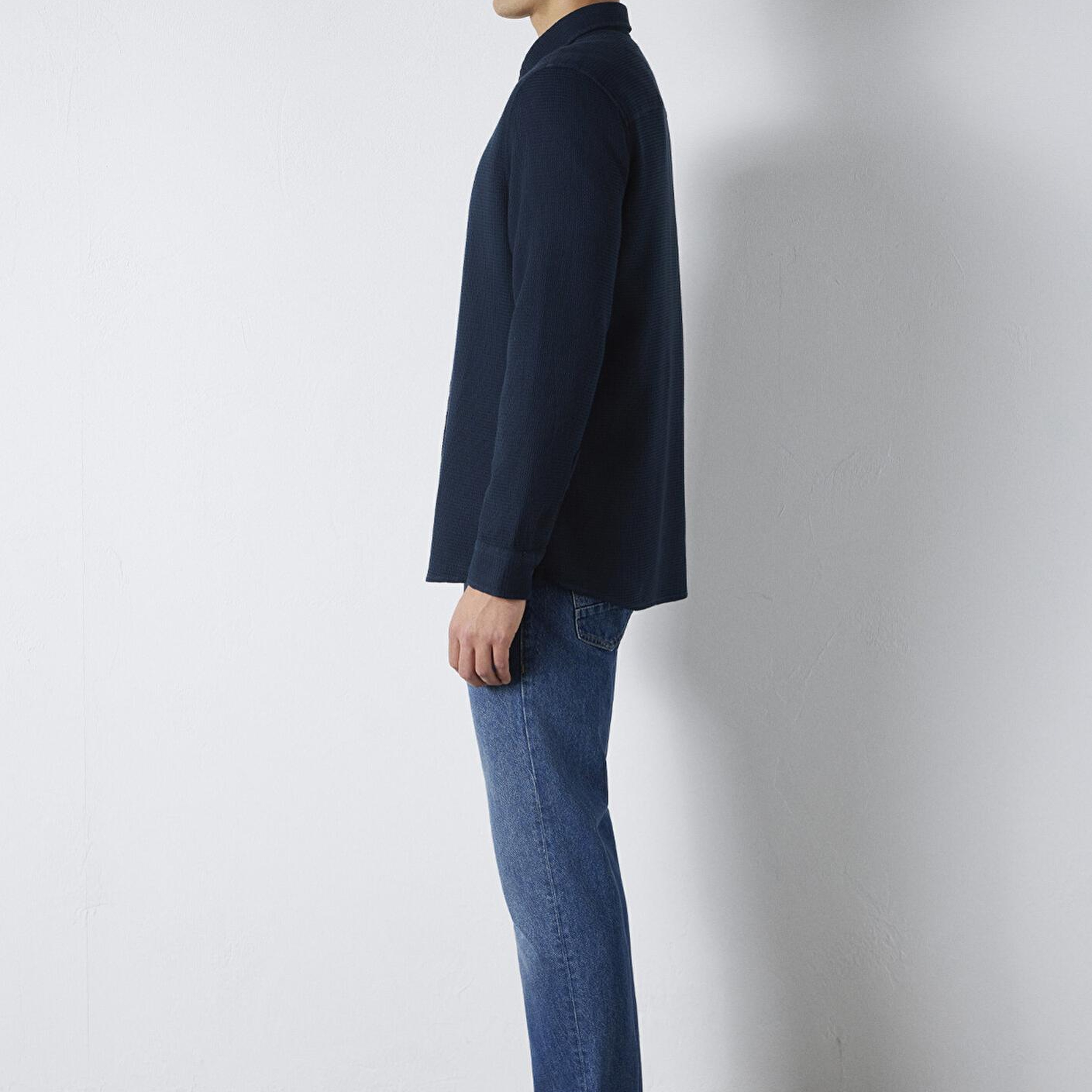 Mavi Lacivert Gömlek Regular Fit / Normal Kesim 0211875-70490