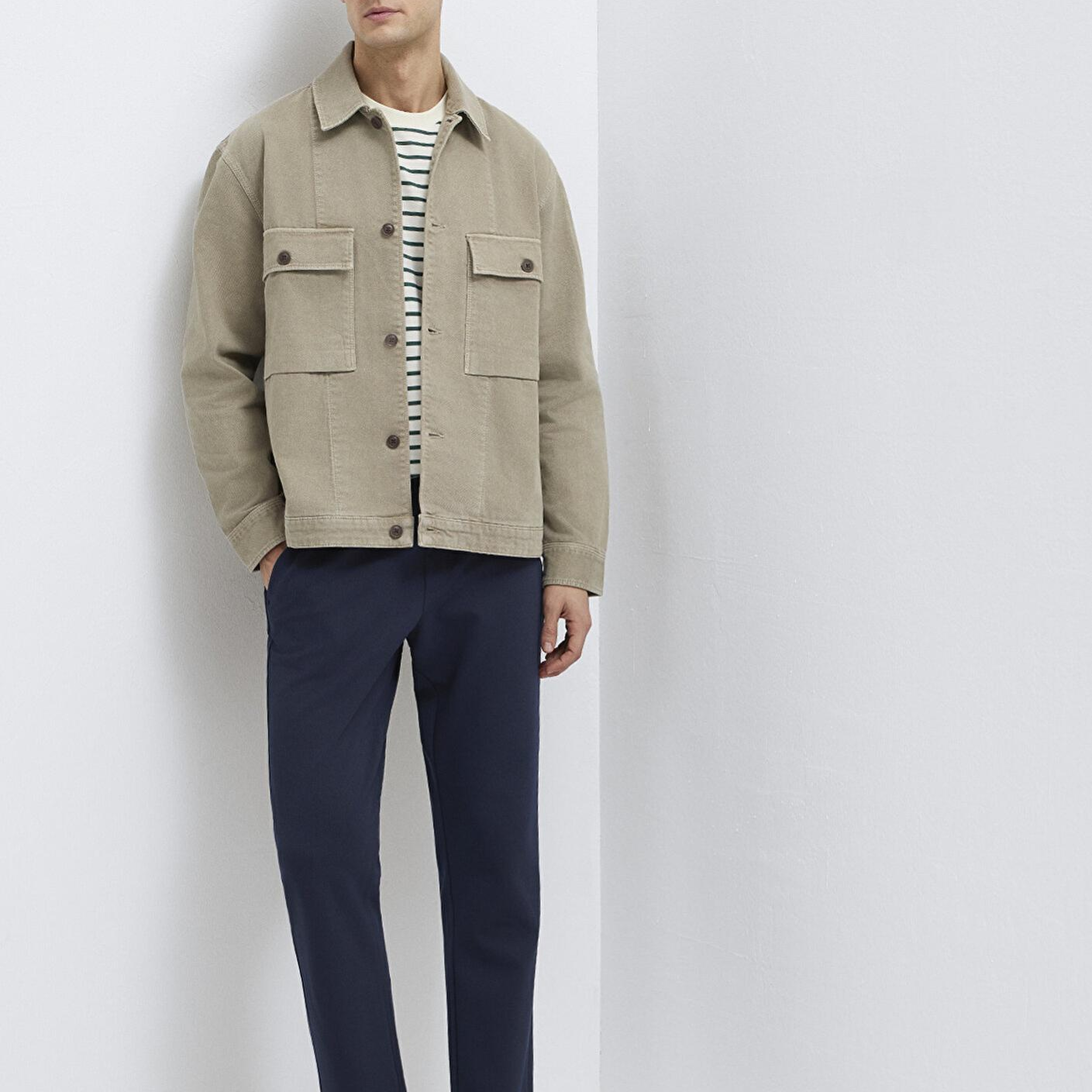 Mavi Lacivert Örme Pantolon 0010460-86623