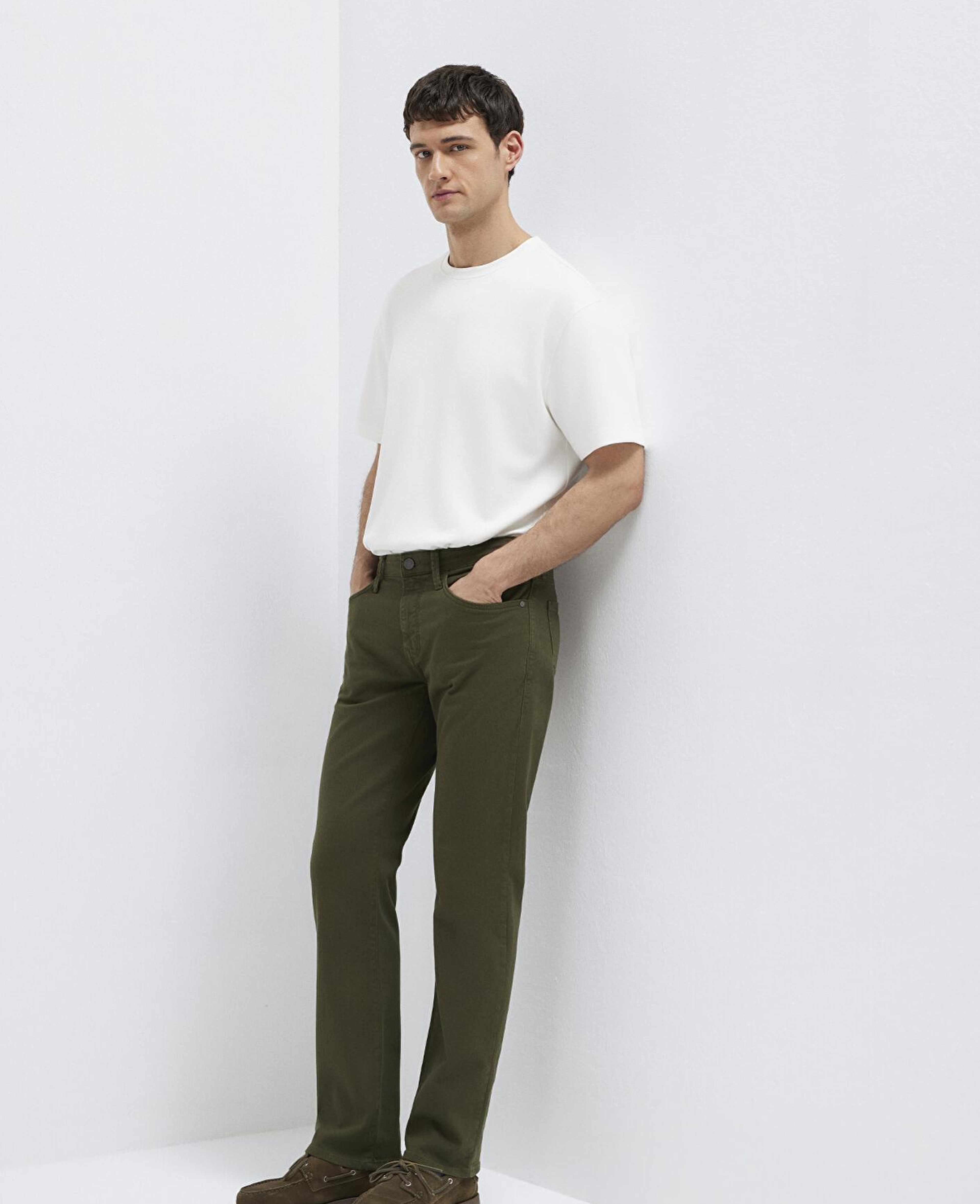 Mavi Yeşil Pantolon 00378A3057