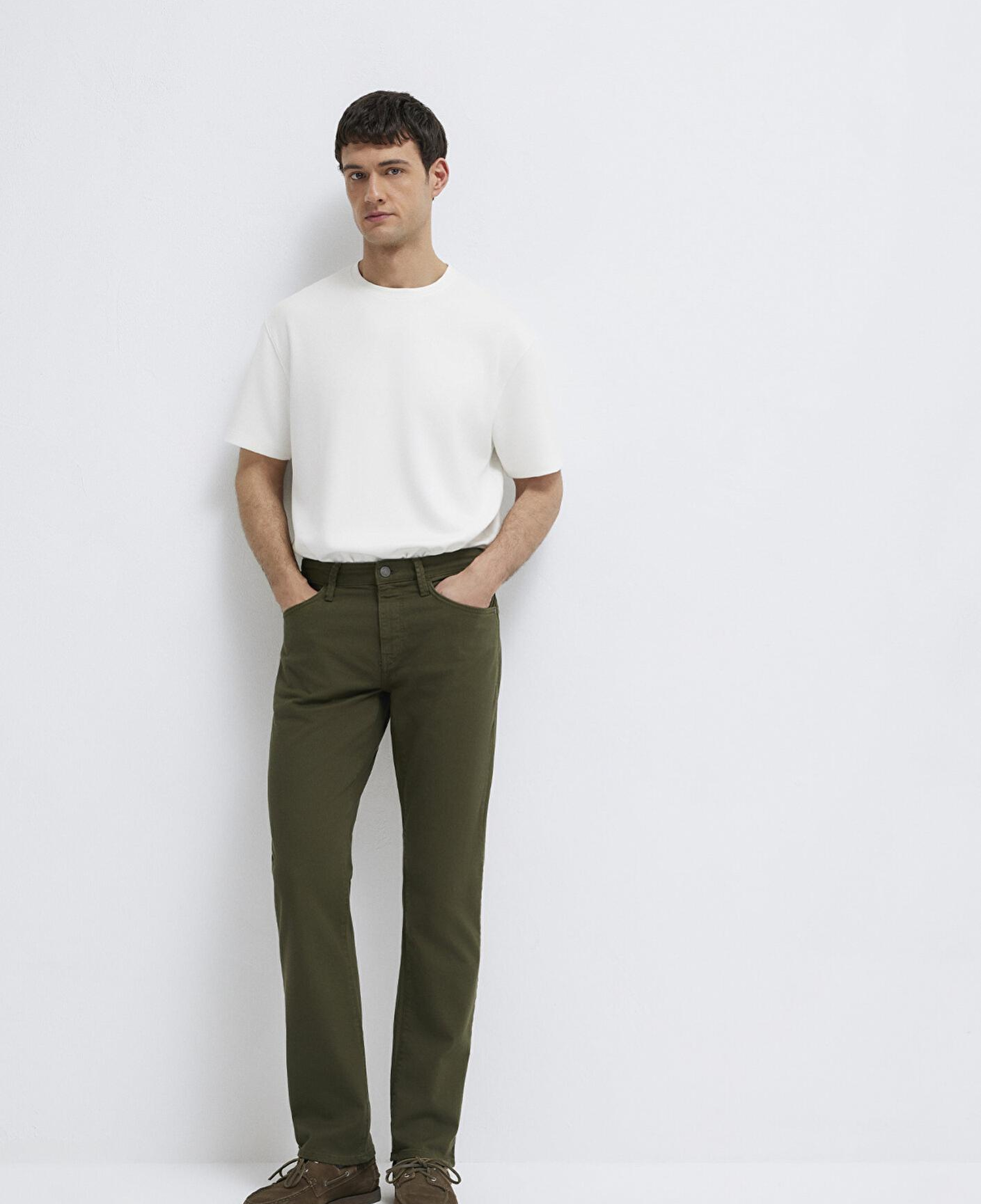 Mavi Yeşil Pantolon 00378A3057