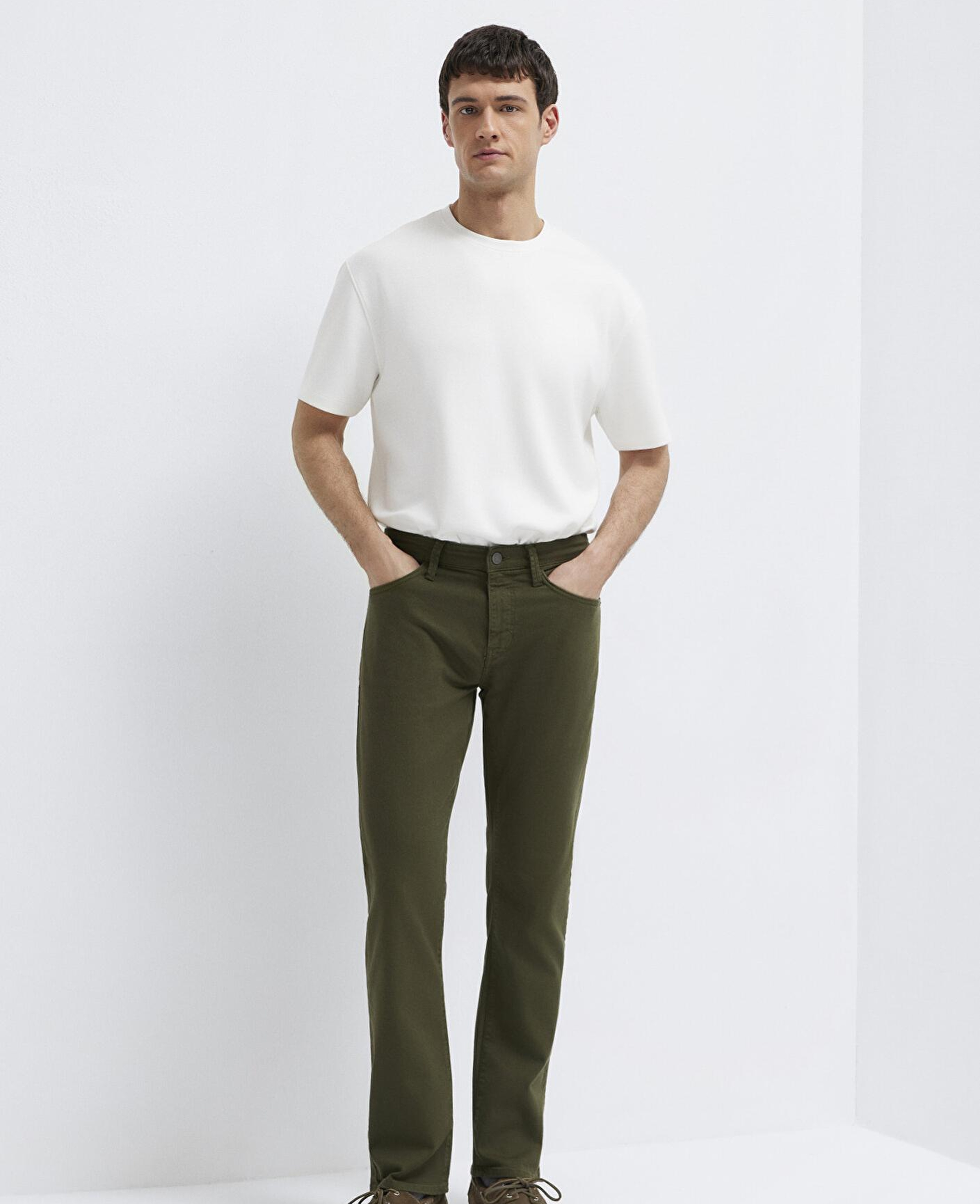 Mavi Yeşil Pantolon 00378A3057