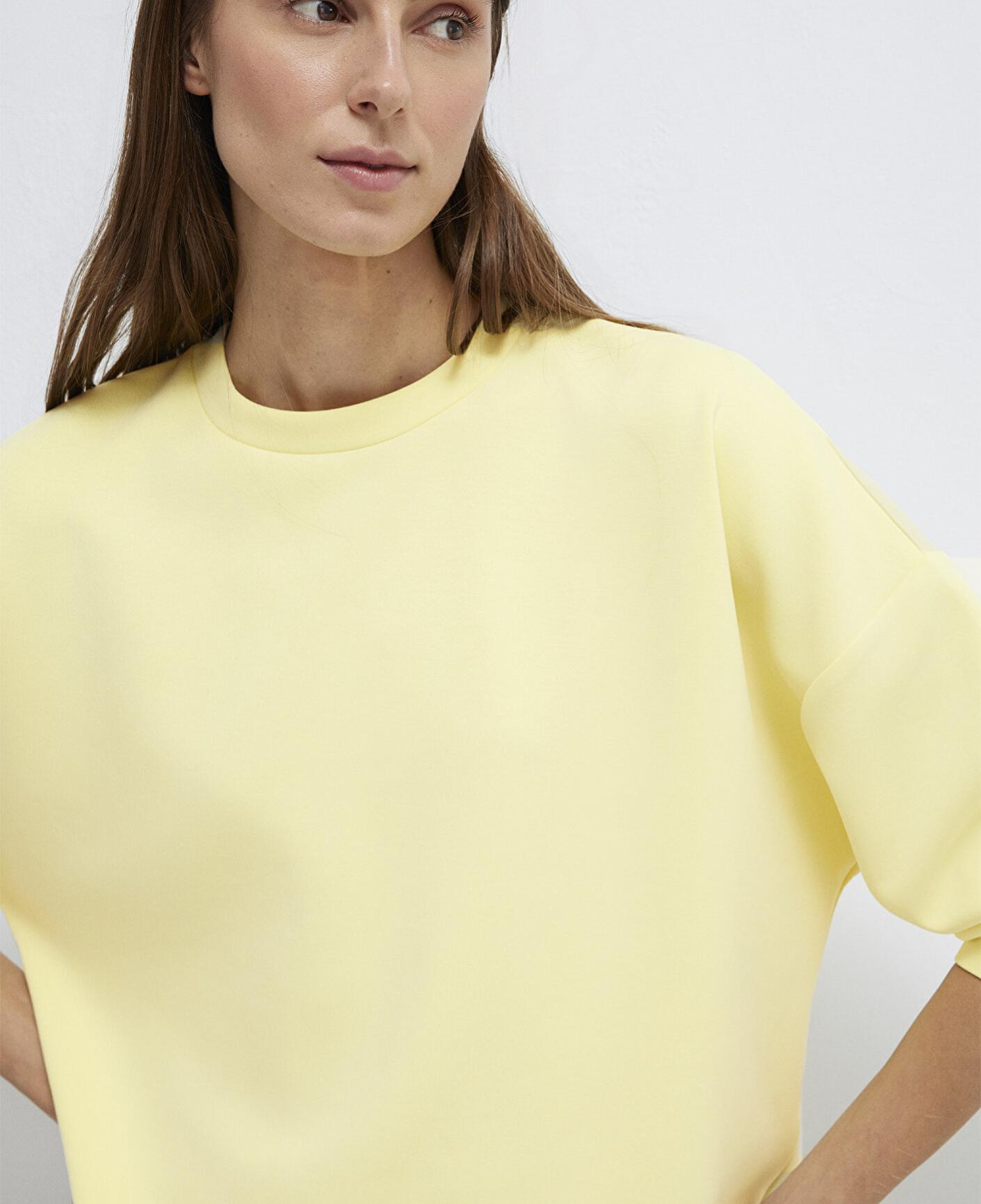 Mavi Lux Touch (TENCEL™) Modal Sarı Sweatshirt 168837-91390