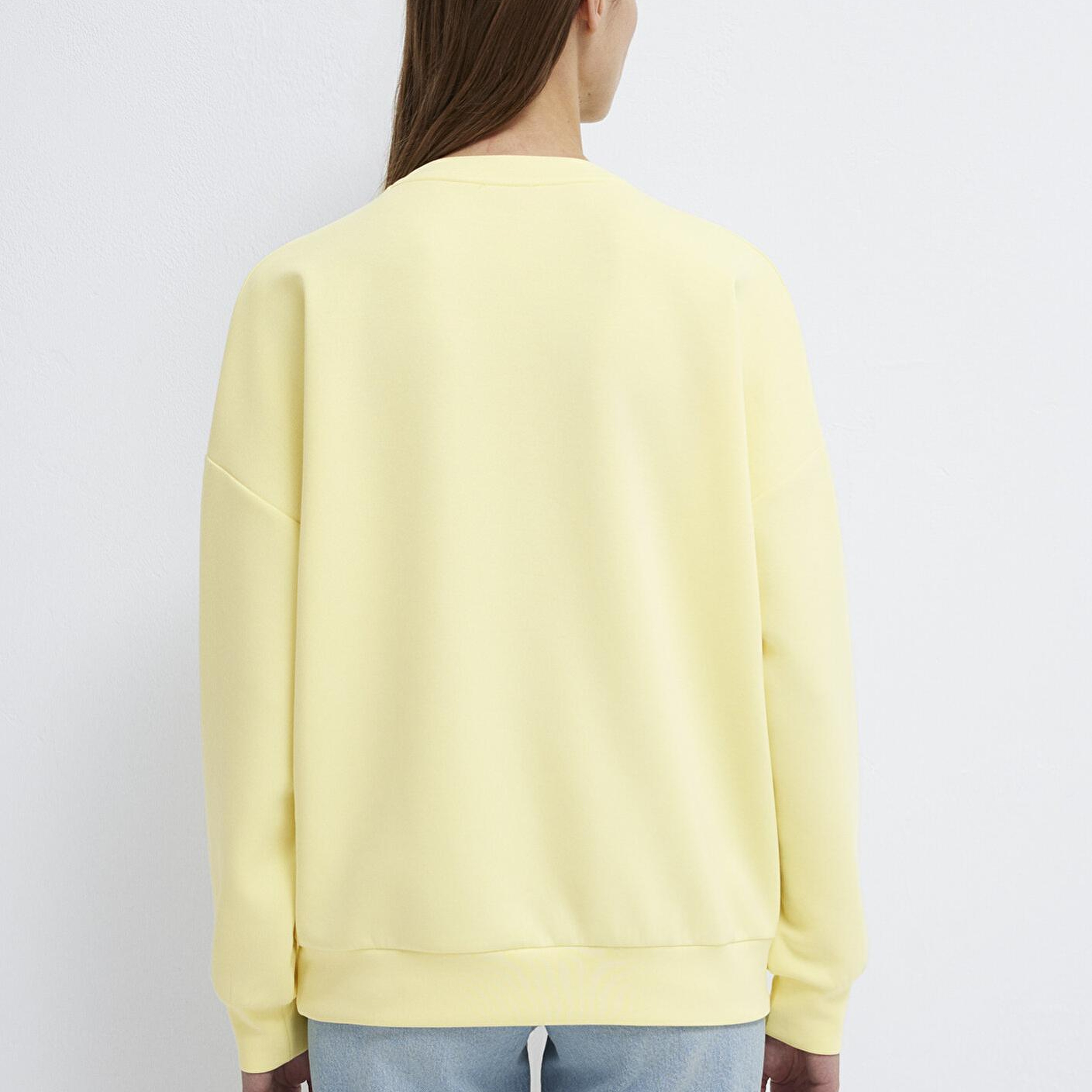 Mavi Lux Touch (TENCEL™) Modal Sarı Sweatshirt 168837-91390
