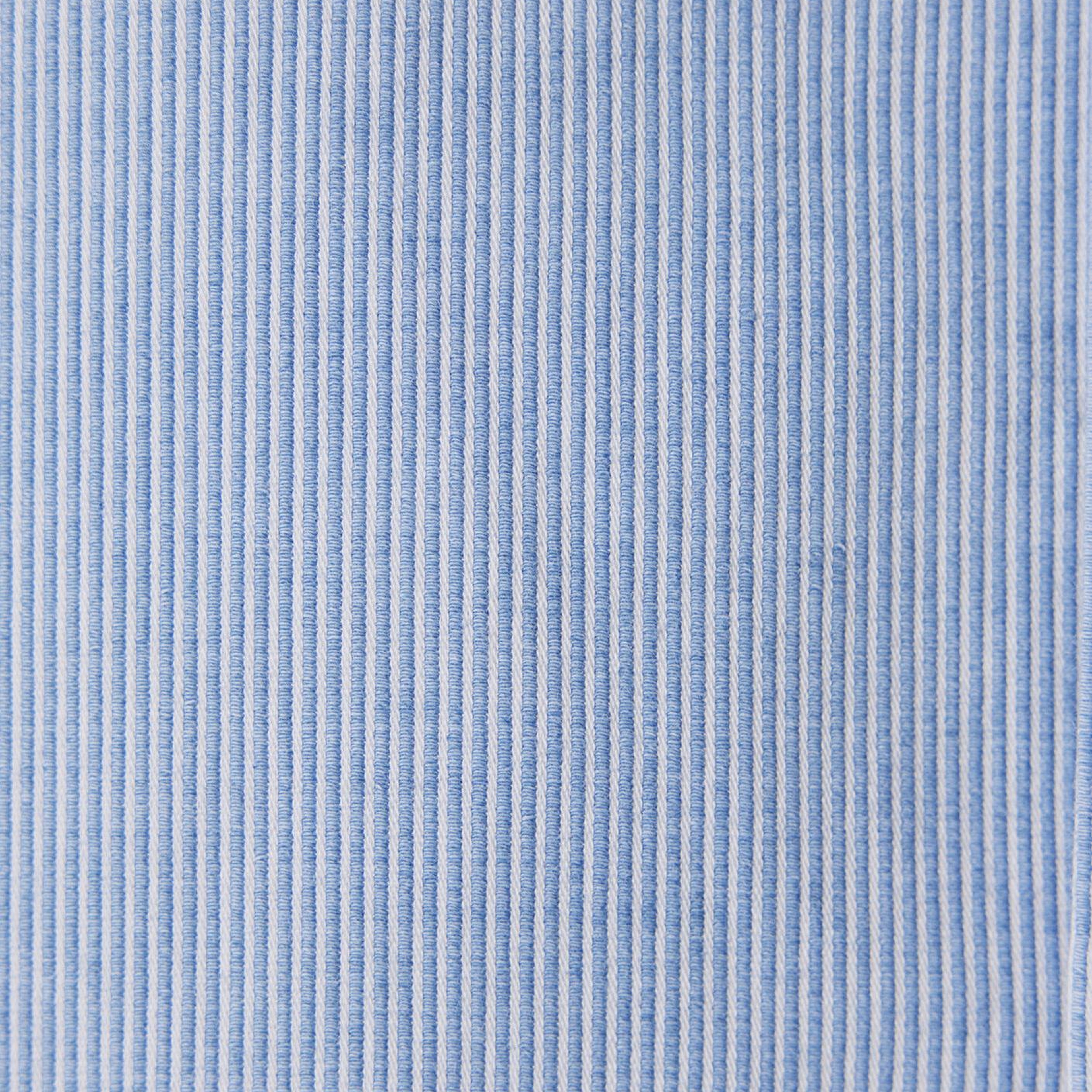 Mavi Çizgili Cepli Mavi Gömlek Regular Fit / Normal Kesim 0211852-91407