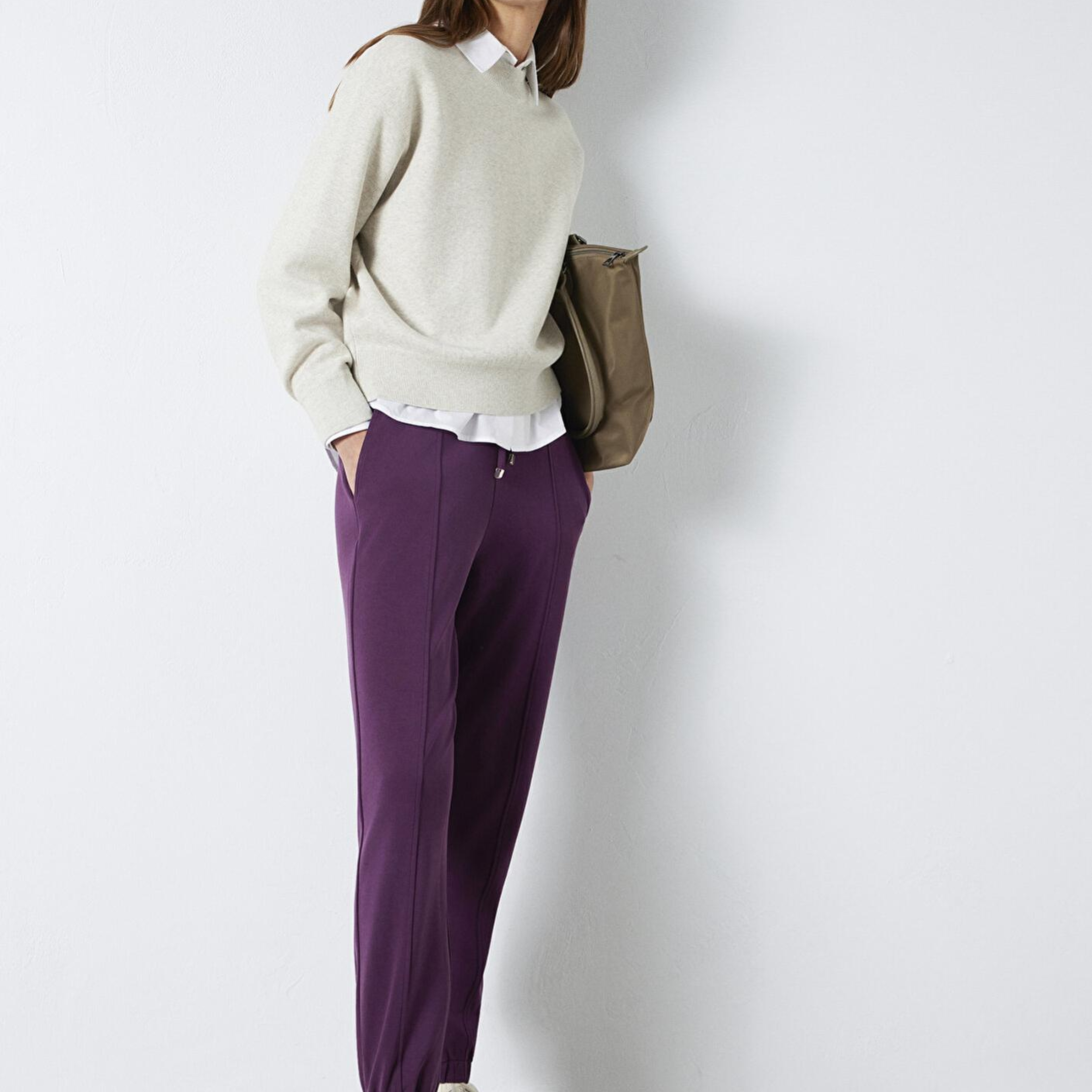 Mavi Lux Touch (TENCEL™) Mor Modal Eşofman Altı 1600453-70674