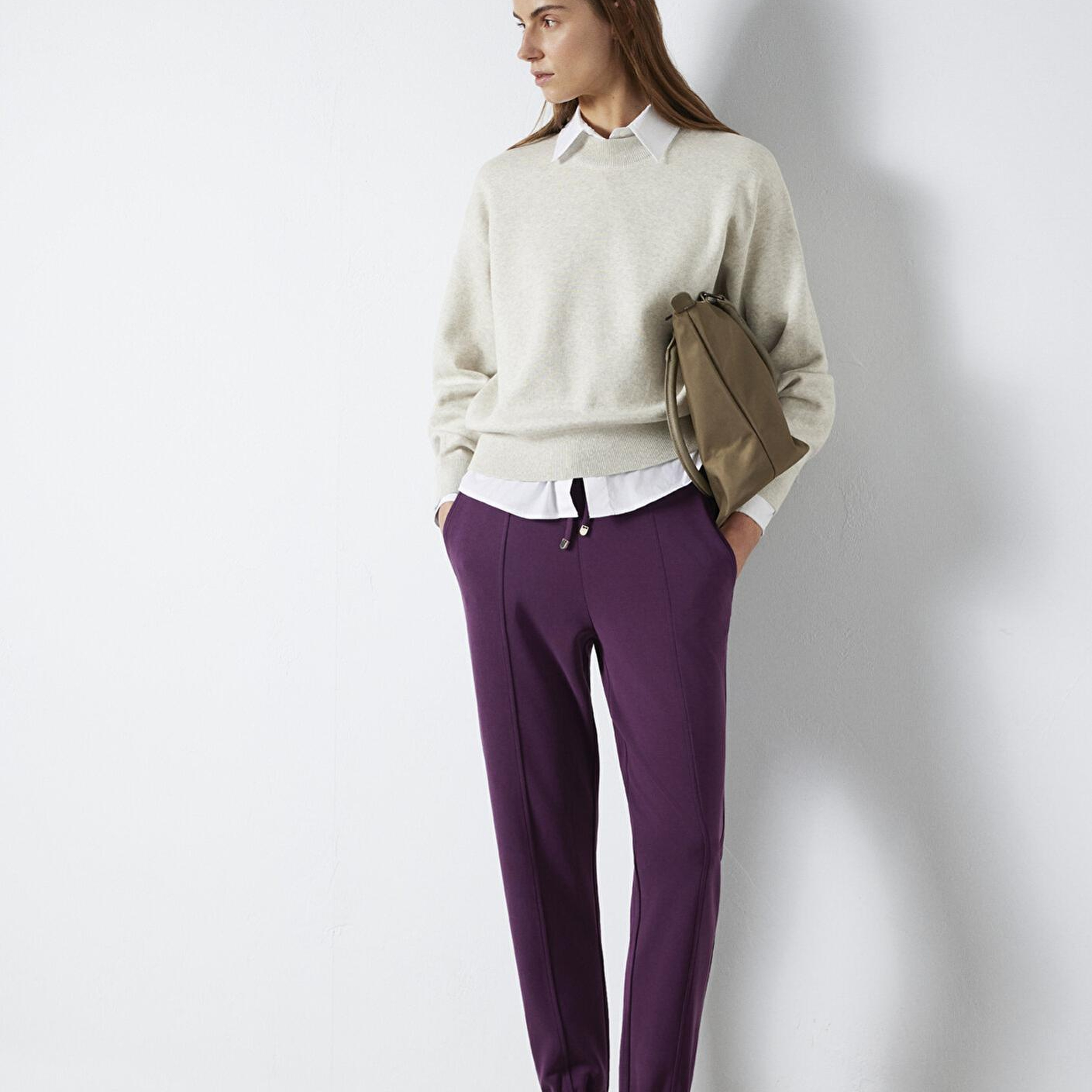 Mavi Lux Touch (TENCEL™) Mor Modal Eşofman Altı 1600453-70674