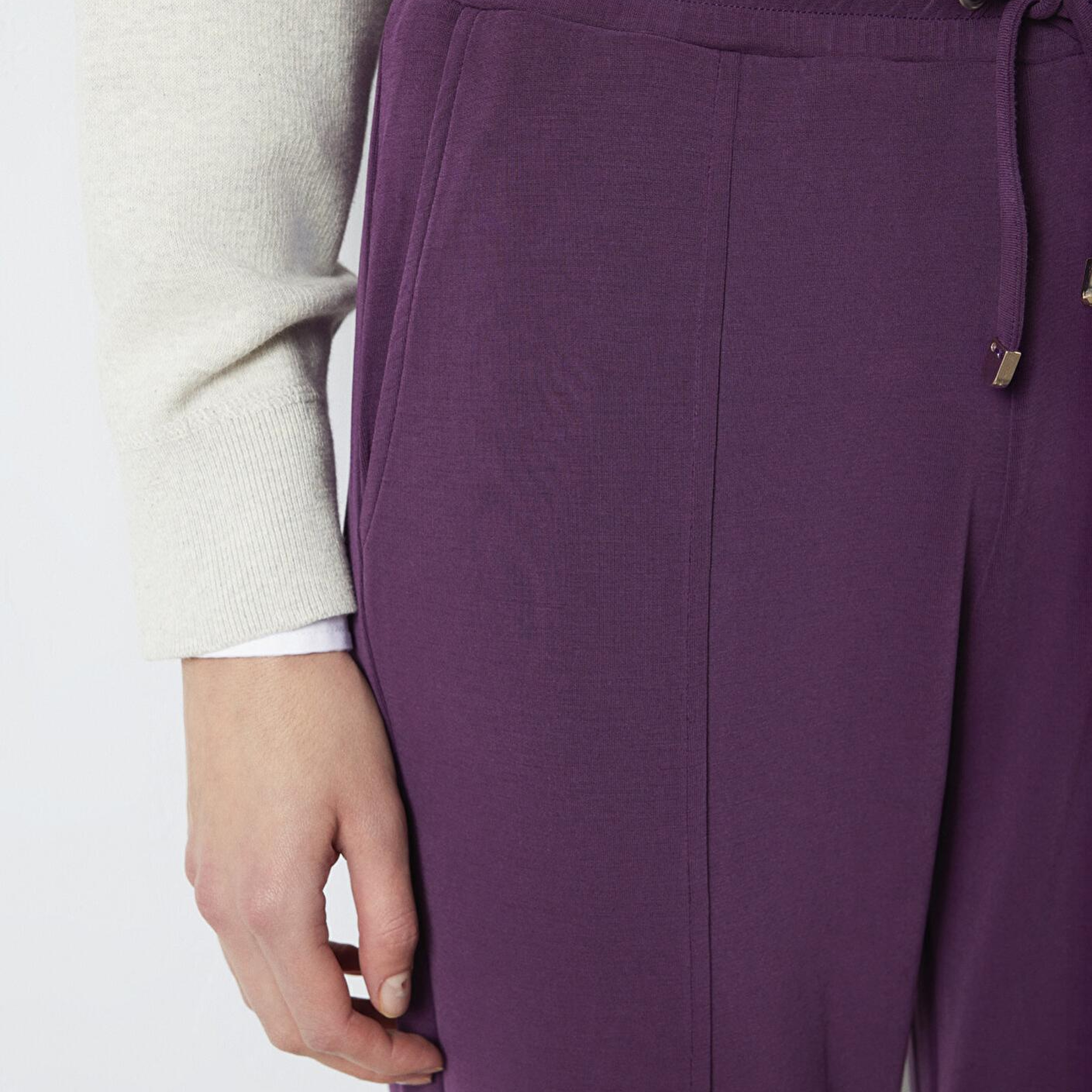 Mavi Lux Touch (TENCEL™) Mor Modal Eşofman Altı 1600453-70674