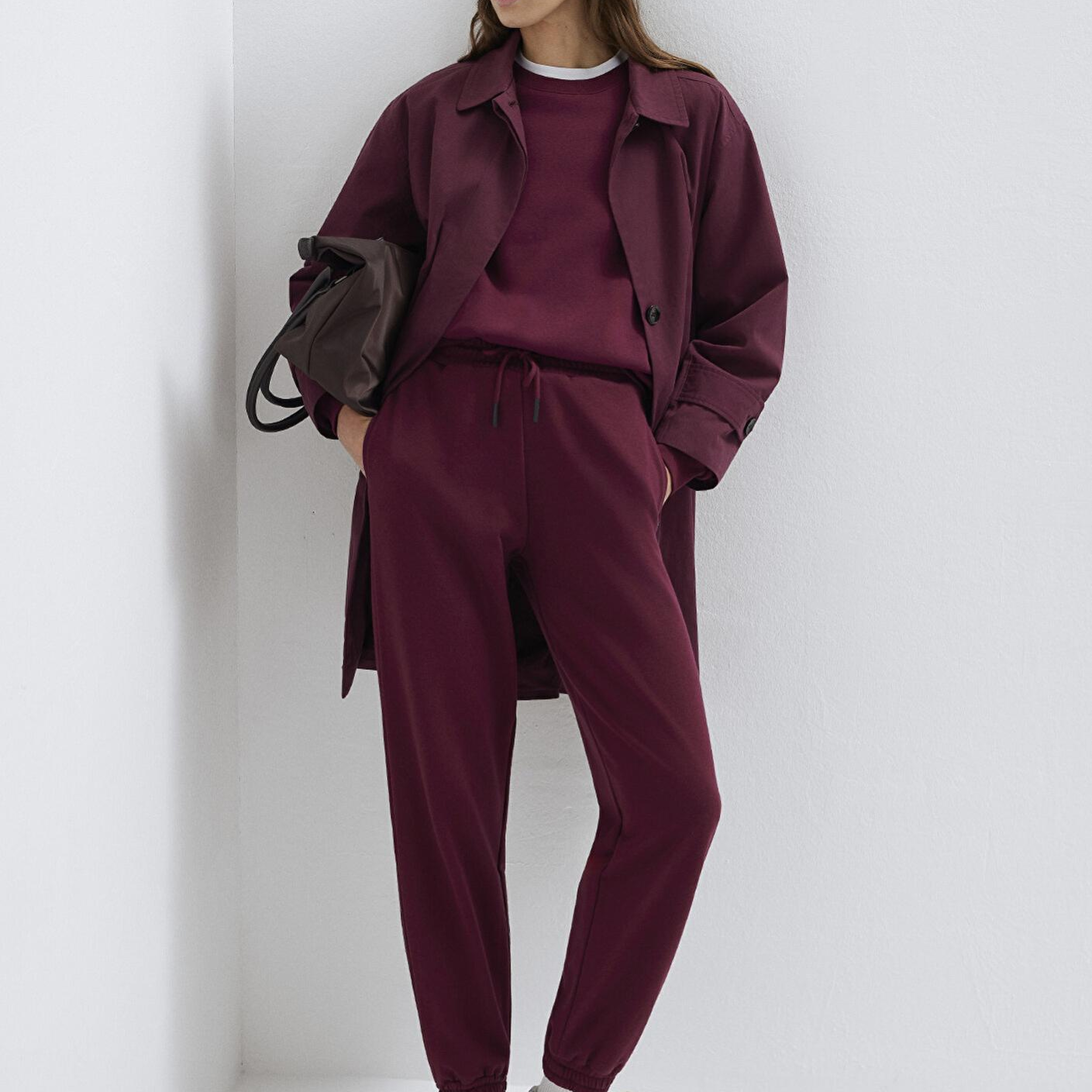 Mavi Bordo Basic Eşofman Altı 1600903-90705