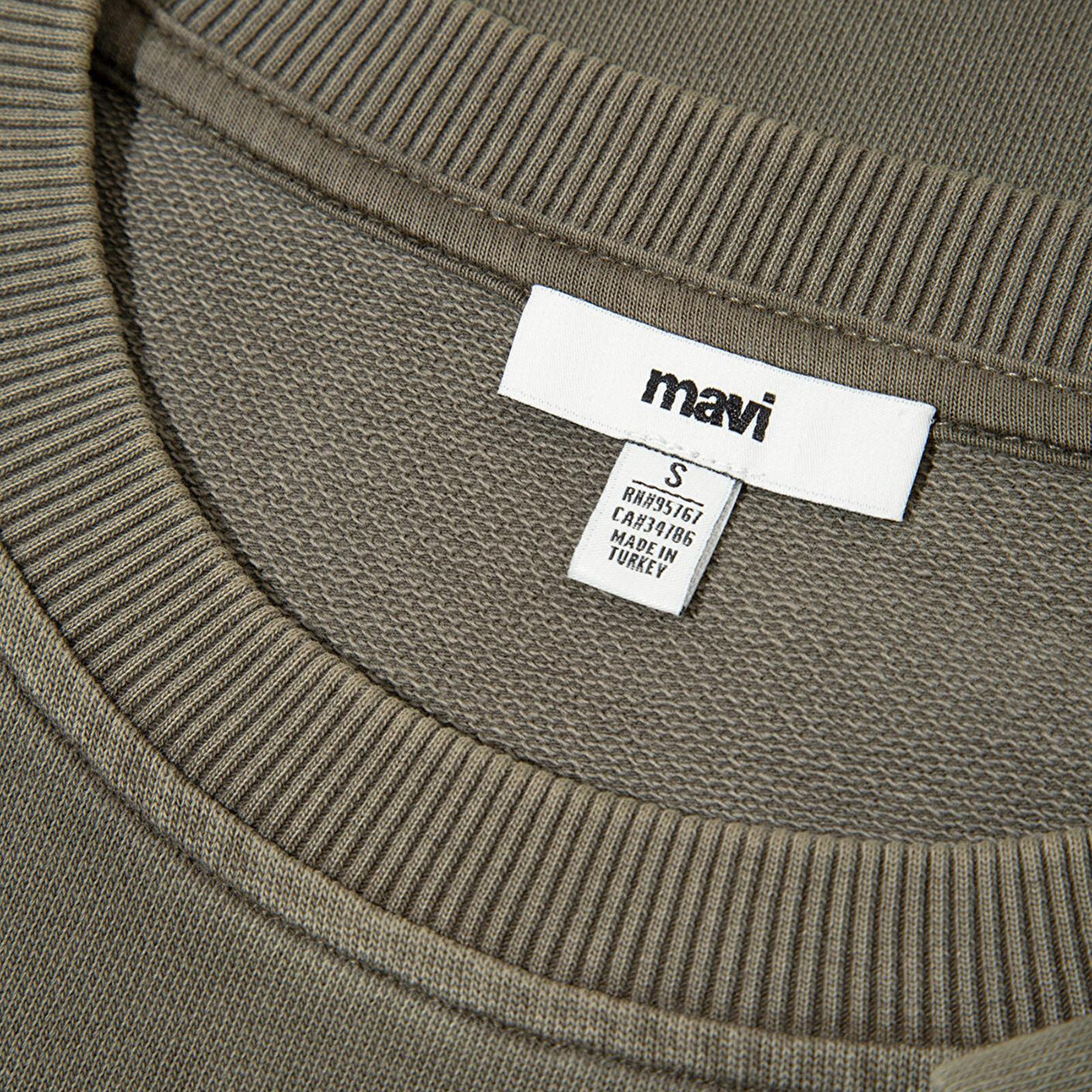 Mavi Bisiklet Yaka Haki Sweatshirt 1S10475-80769