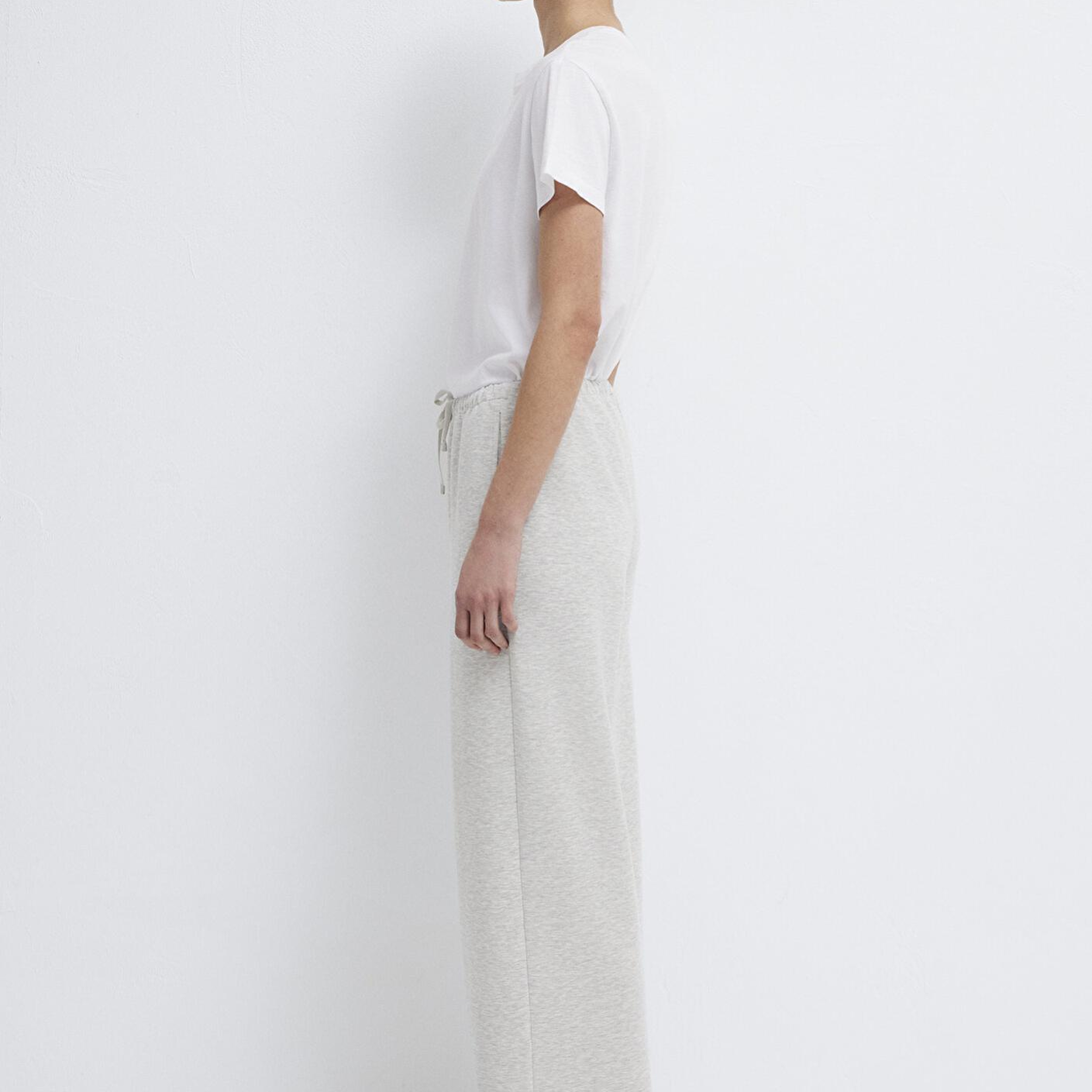 Mavi Geniş Paça Gri Eşofman Altı 1011177-83096