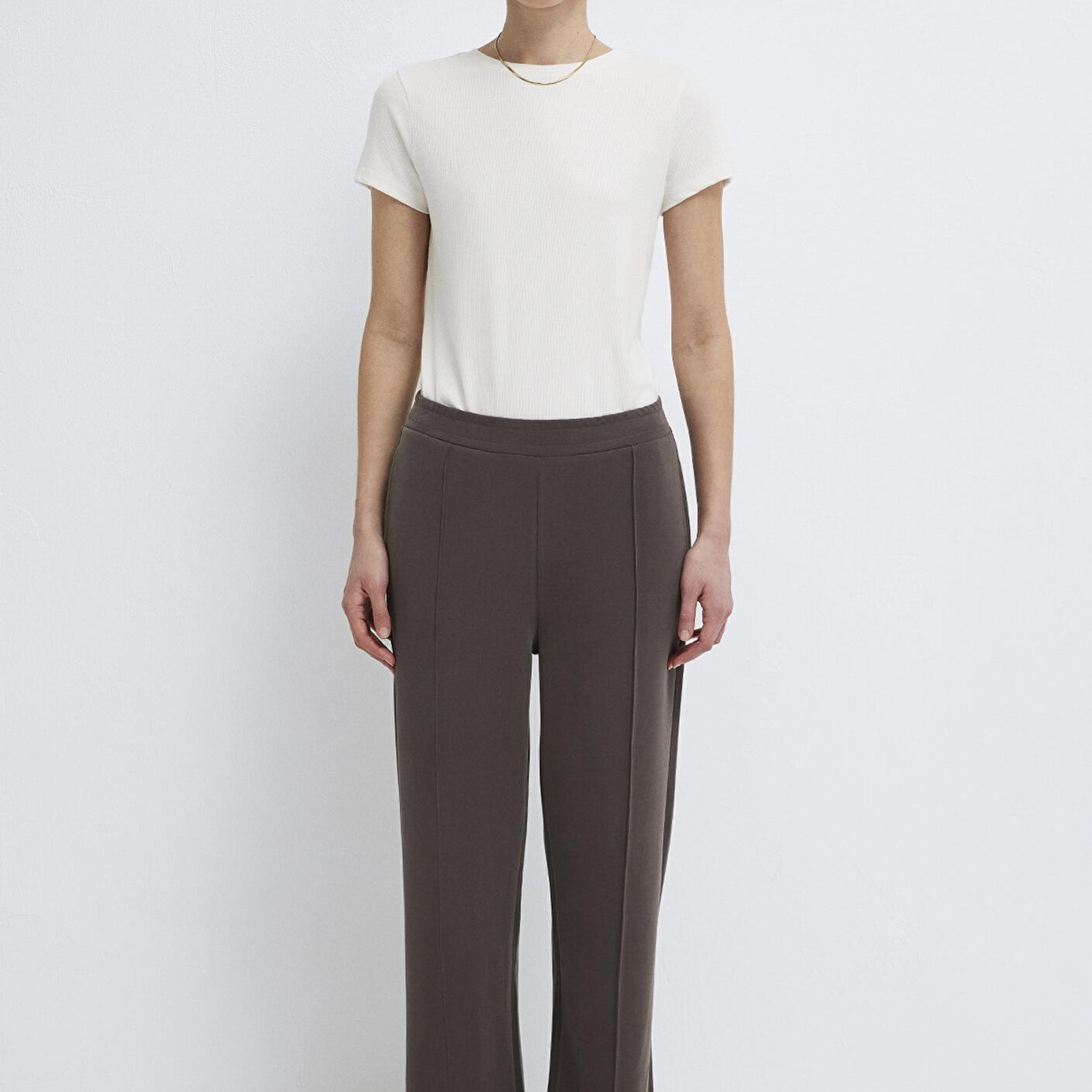 Mavi Sporty Lux (Tencel TM) Kahverengi Eşofman Altı 1010634-71603
