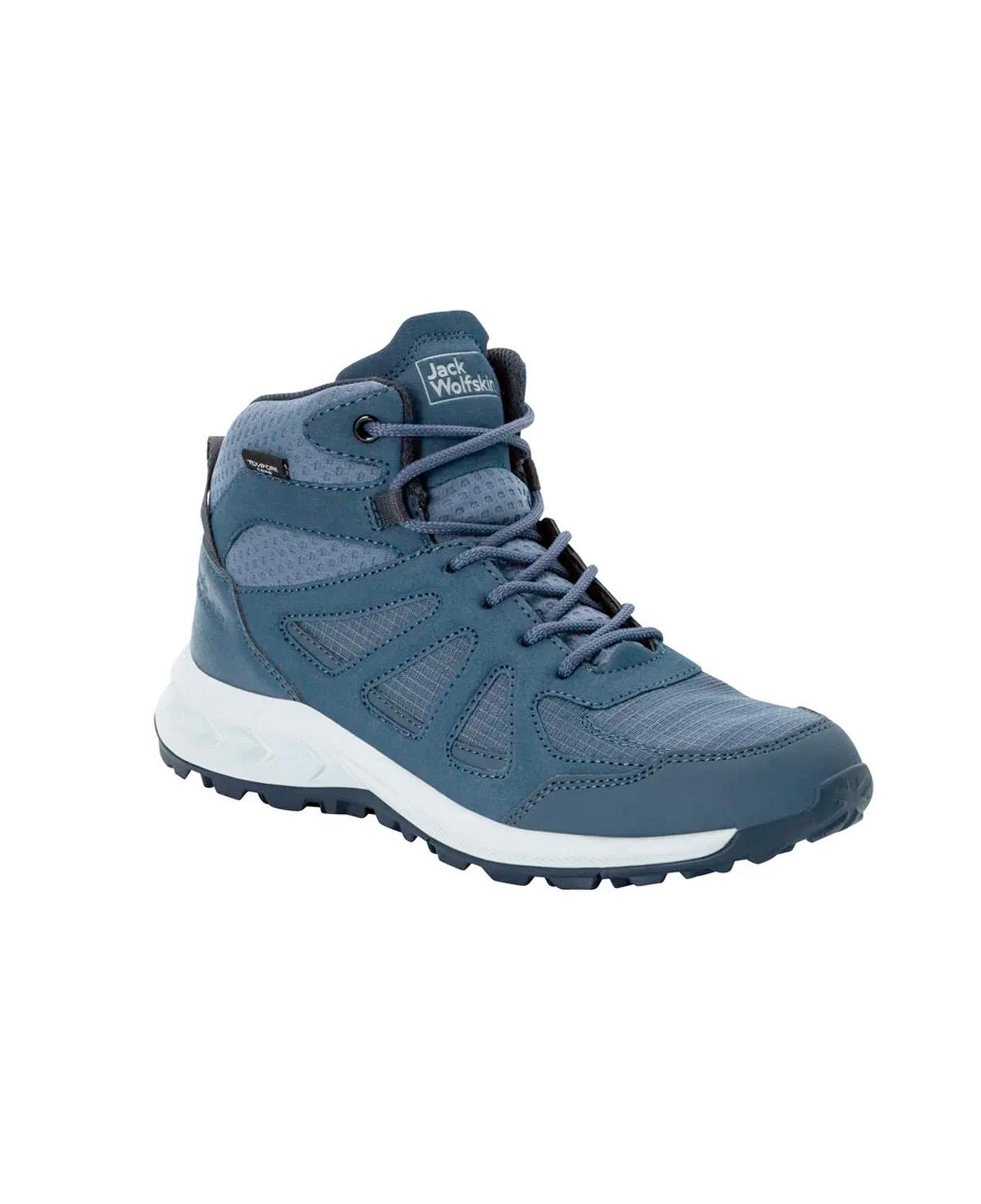 Jack Wolfskin Woodland 2 Texapore Mid Kadın Mavi Bot