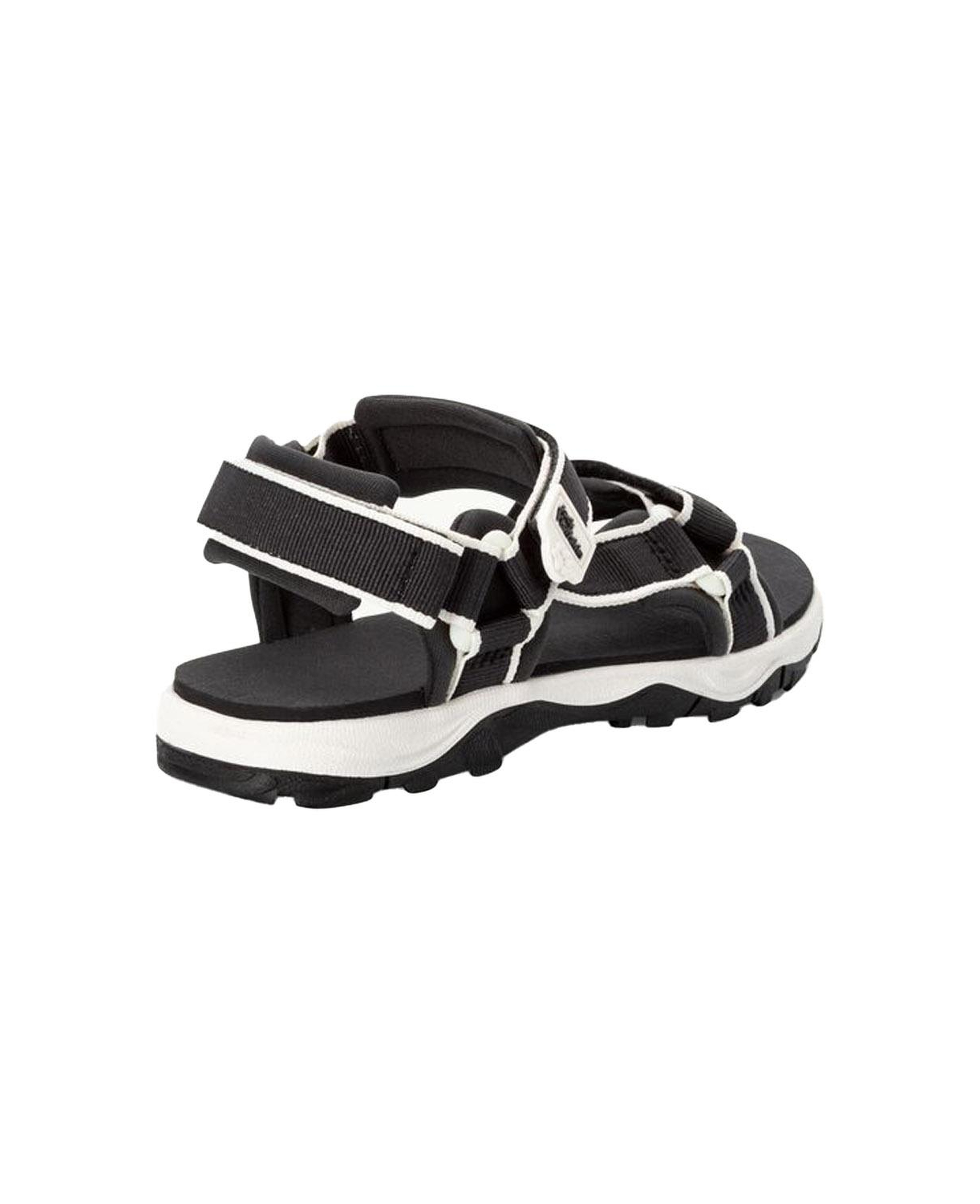Jack Wolfskin Seven Seas 3 K Unisex Çocuk Siyah Sandalet