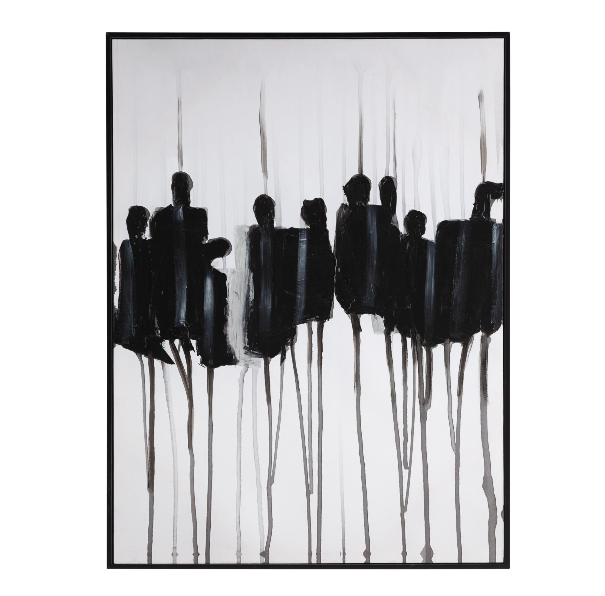 HUMANITY ÇERÇEVELİ YAĞLIBOYA TABLO 90X120CM