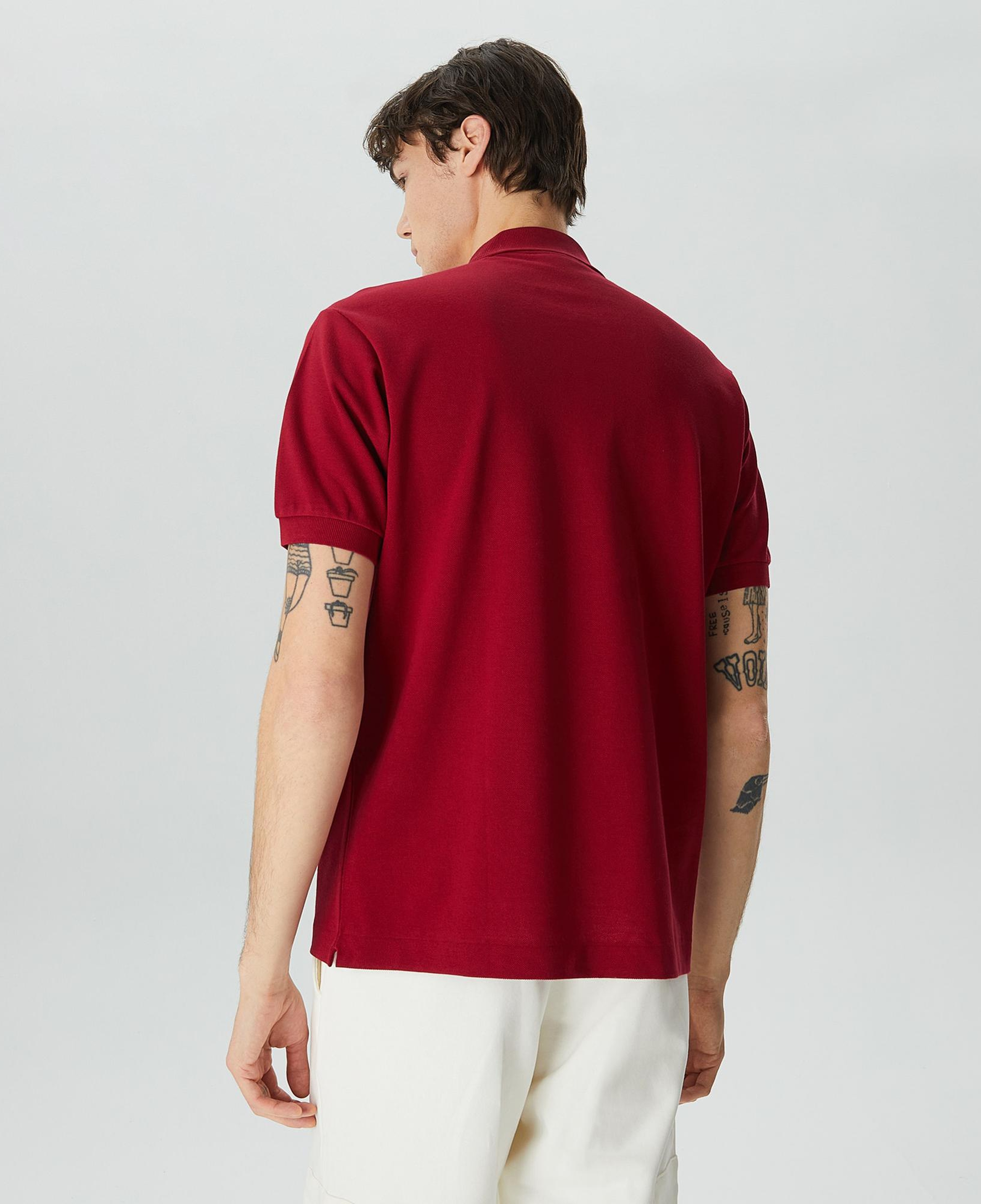 Lacoste L.12.12 Erkek Classic Fit Bordo Polo