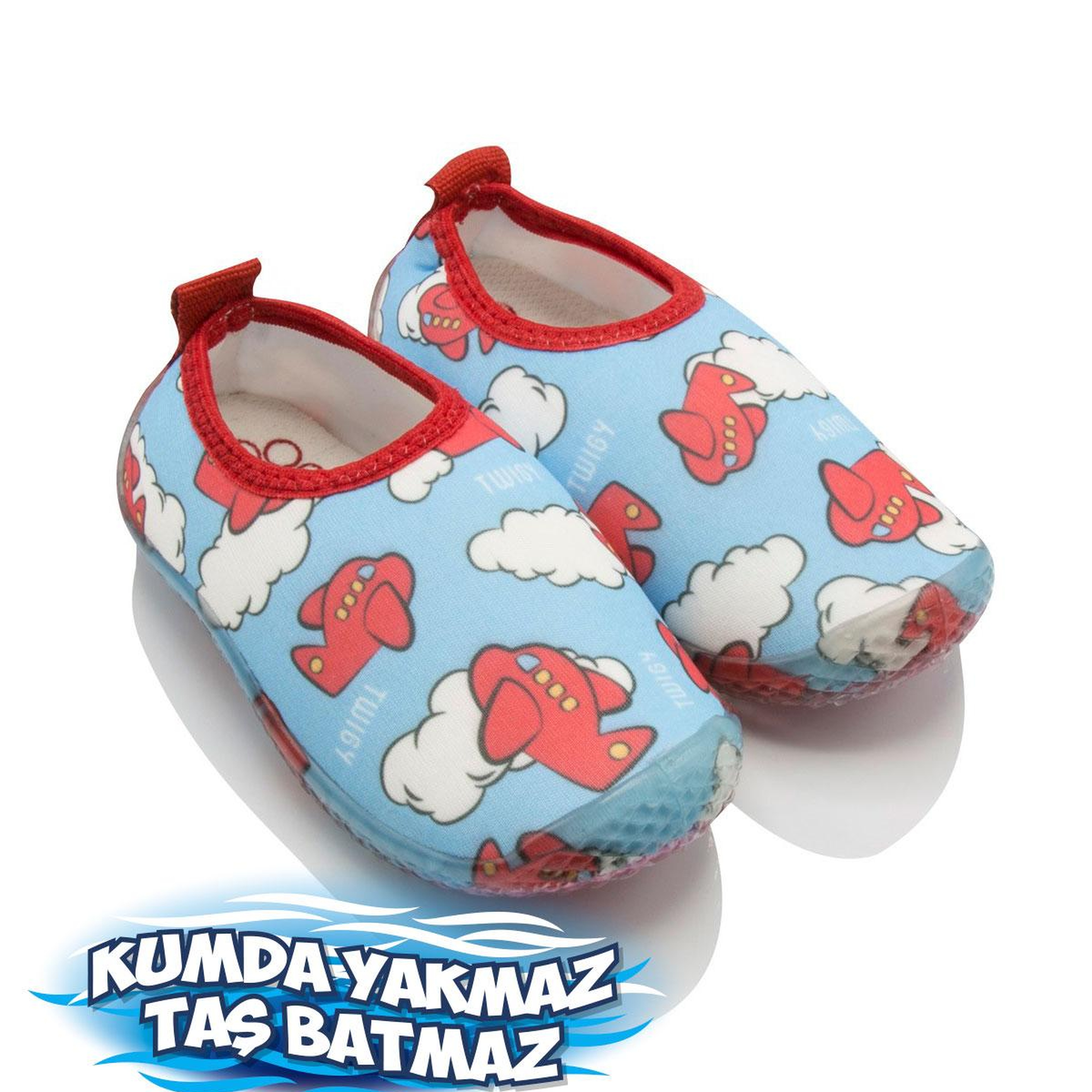 Uçak Çocuk Deniz Ayakkabısı Mavi 20/29