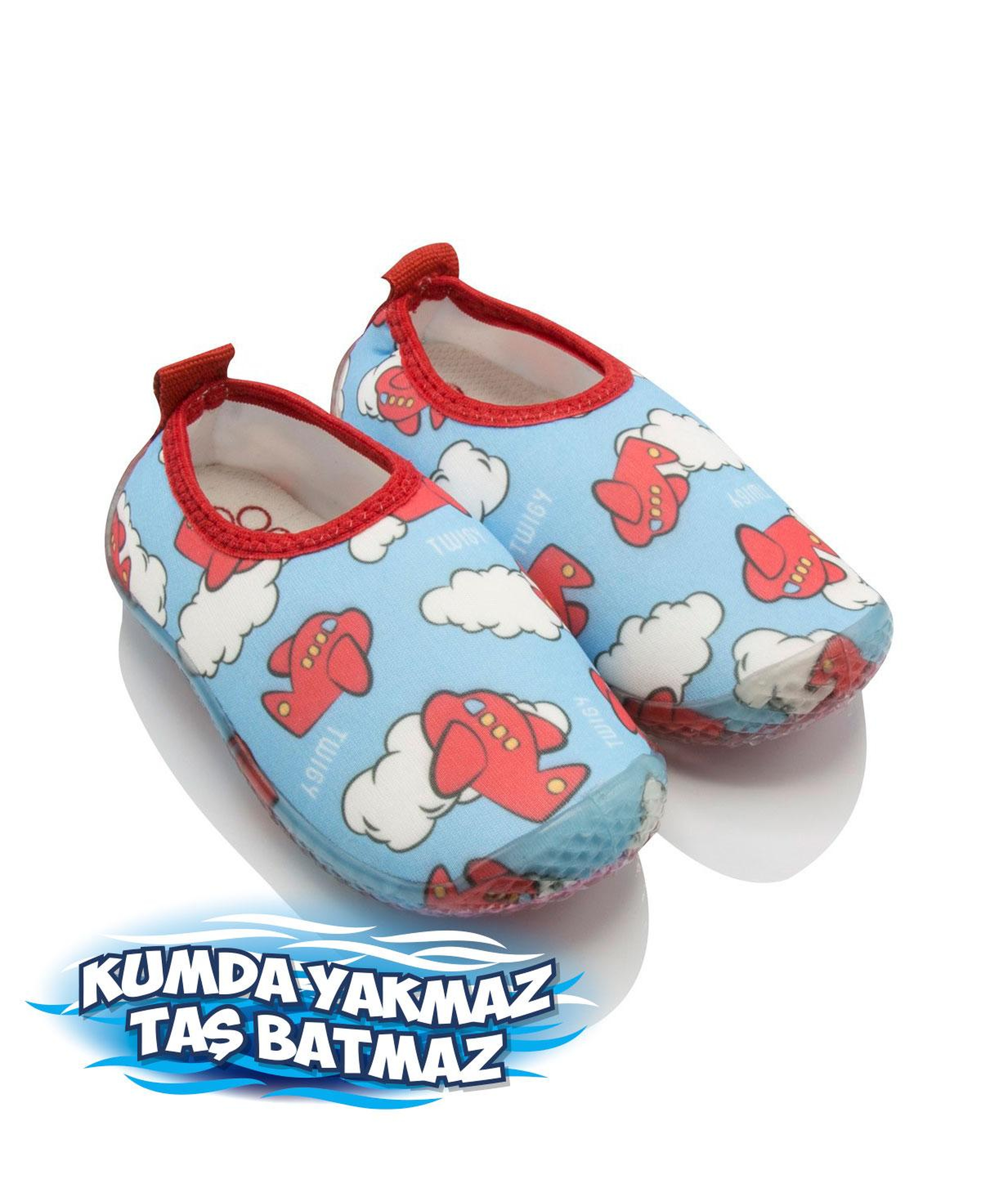 Uçak Çocuk Deniz Ayakkabısı Mavi 20/29