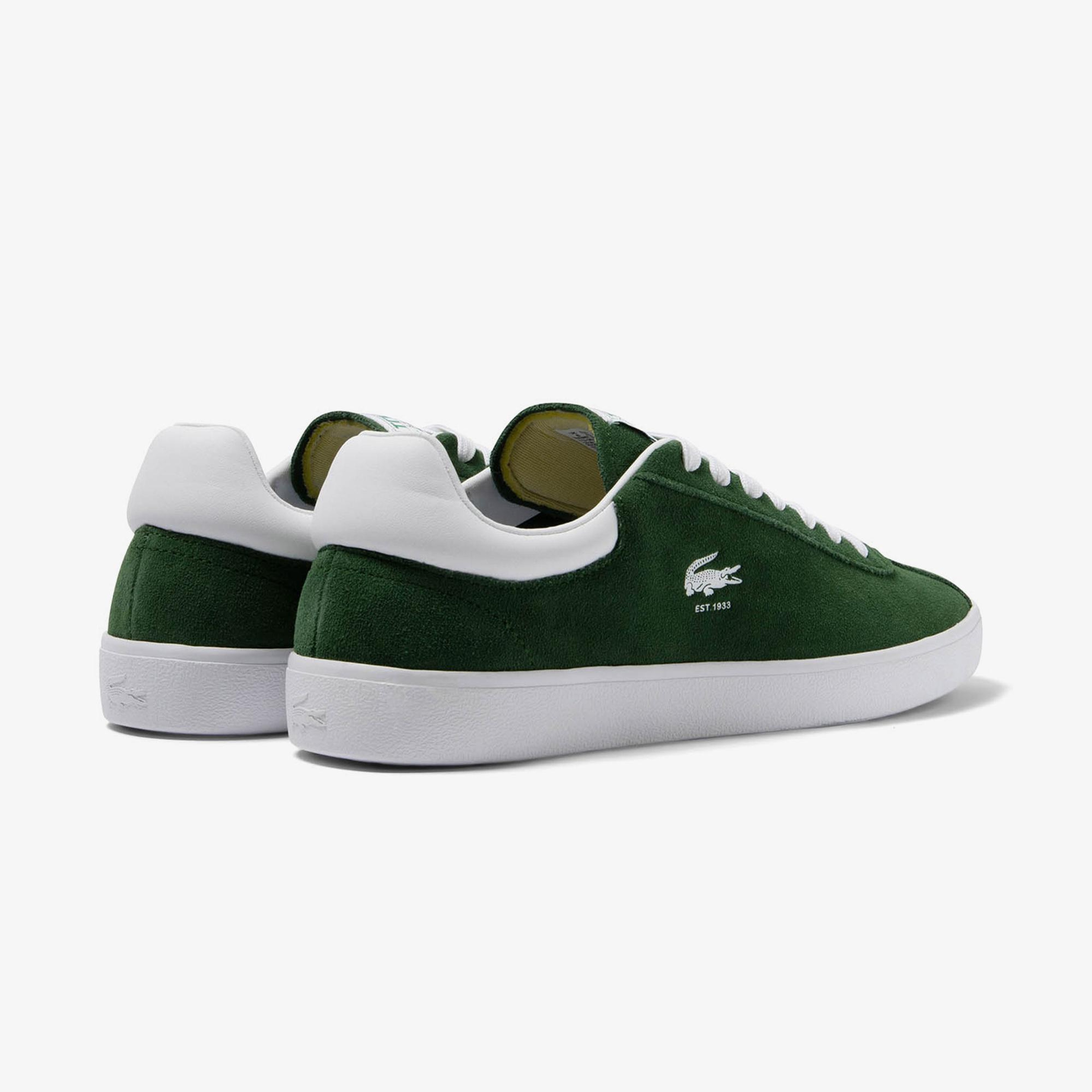 Lacoste Baseshot Erkek Yeşil Sneaker
