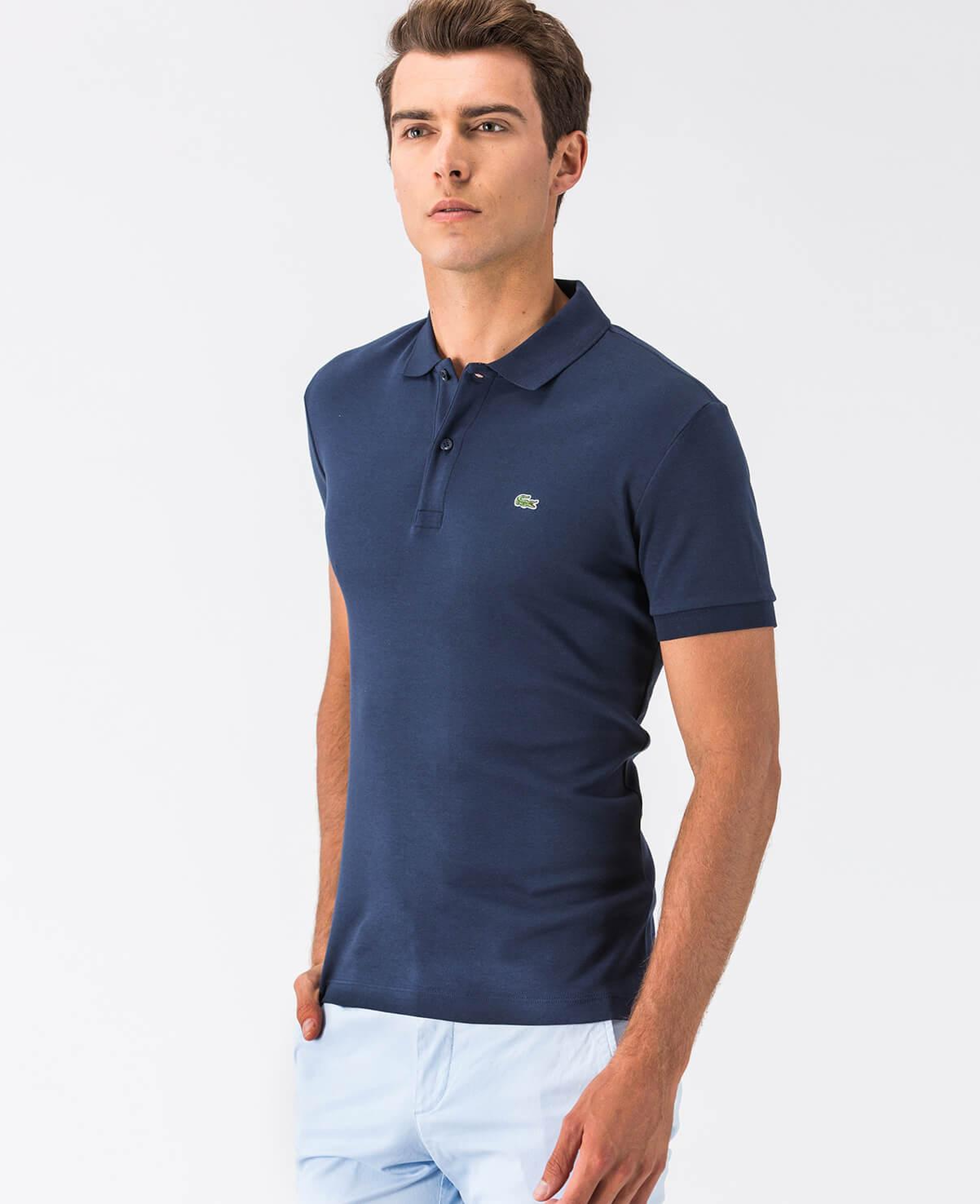 Lacoste Erkek Regular Fit Lacivert Polo