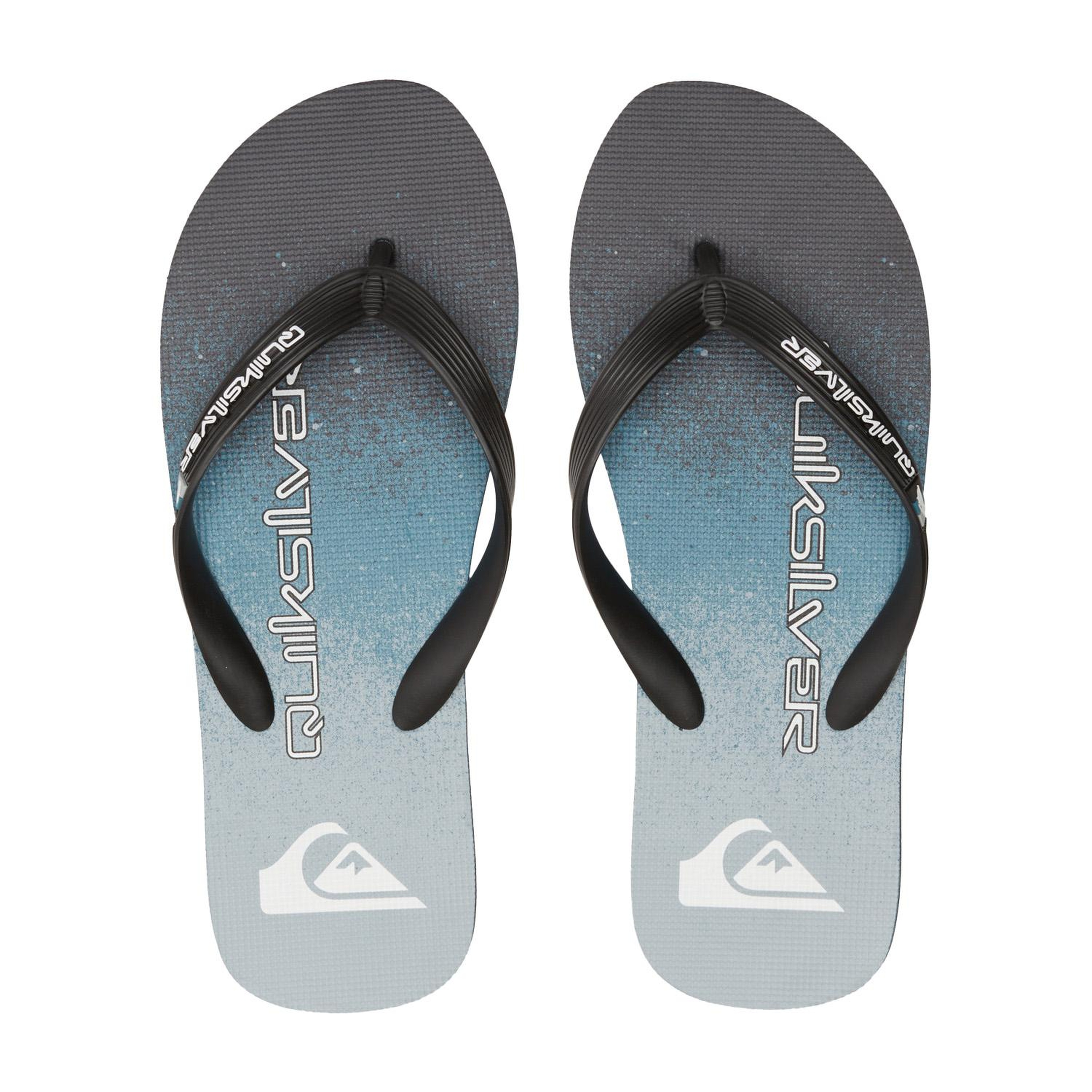 Quiksilver Erkek Terlik Molokai Art II Siyah/Mavi/Gri Günlük Giyim