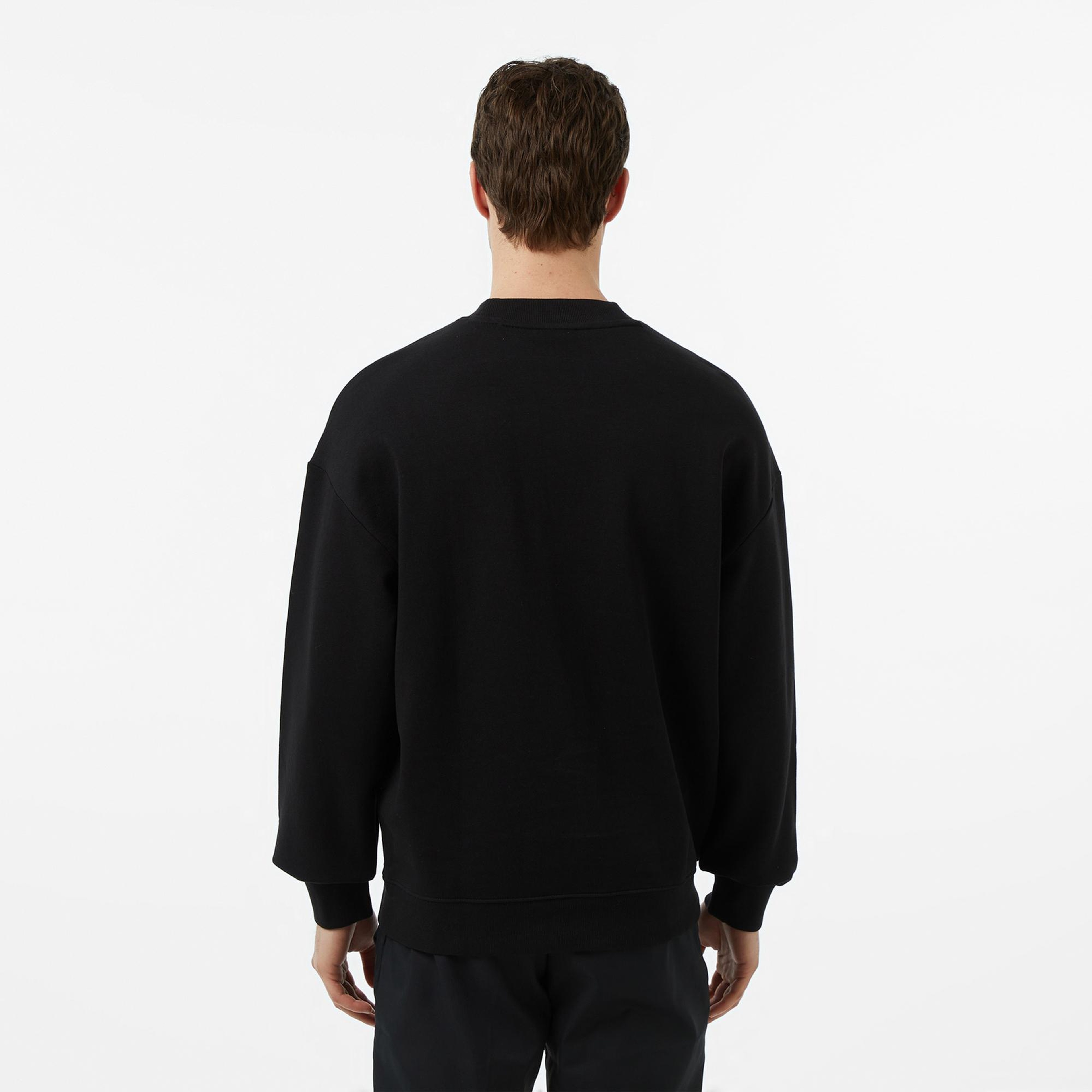 Hugo Dapocrew Erkek Siyah Sweatshirt