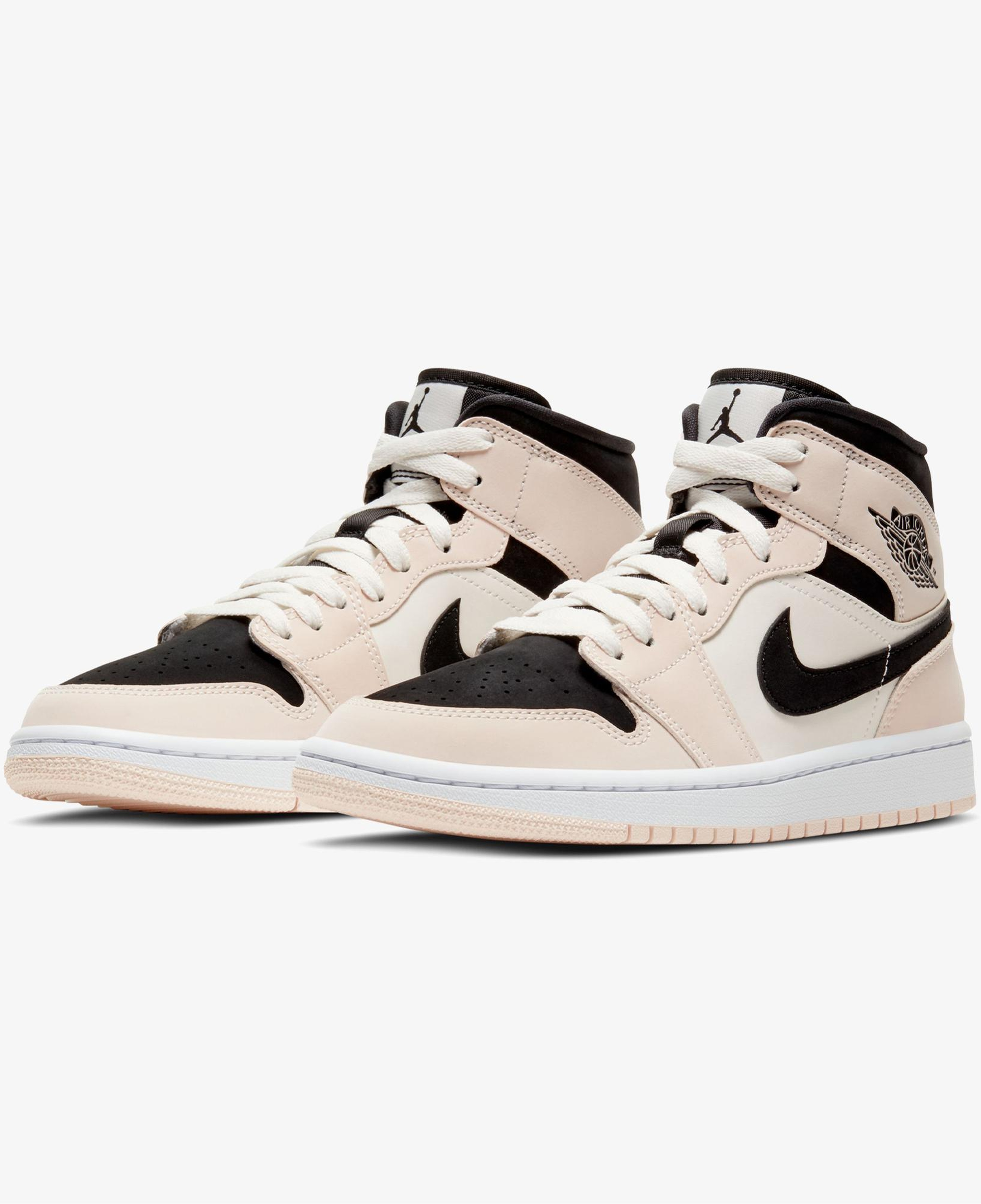 Jordan Air 1 Mid Kadın Turuncu Spor Ayakkabı