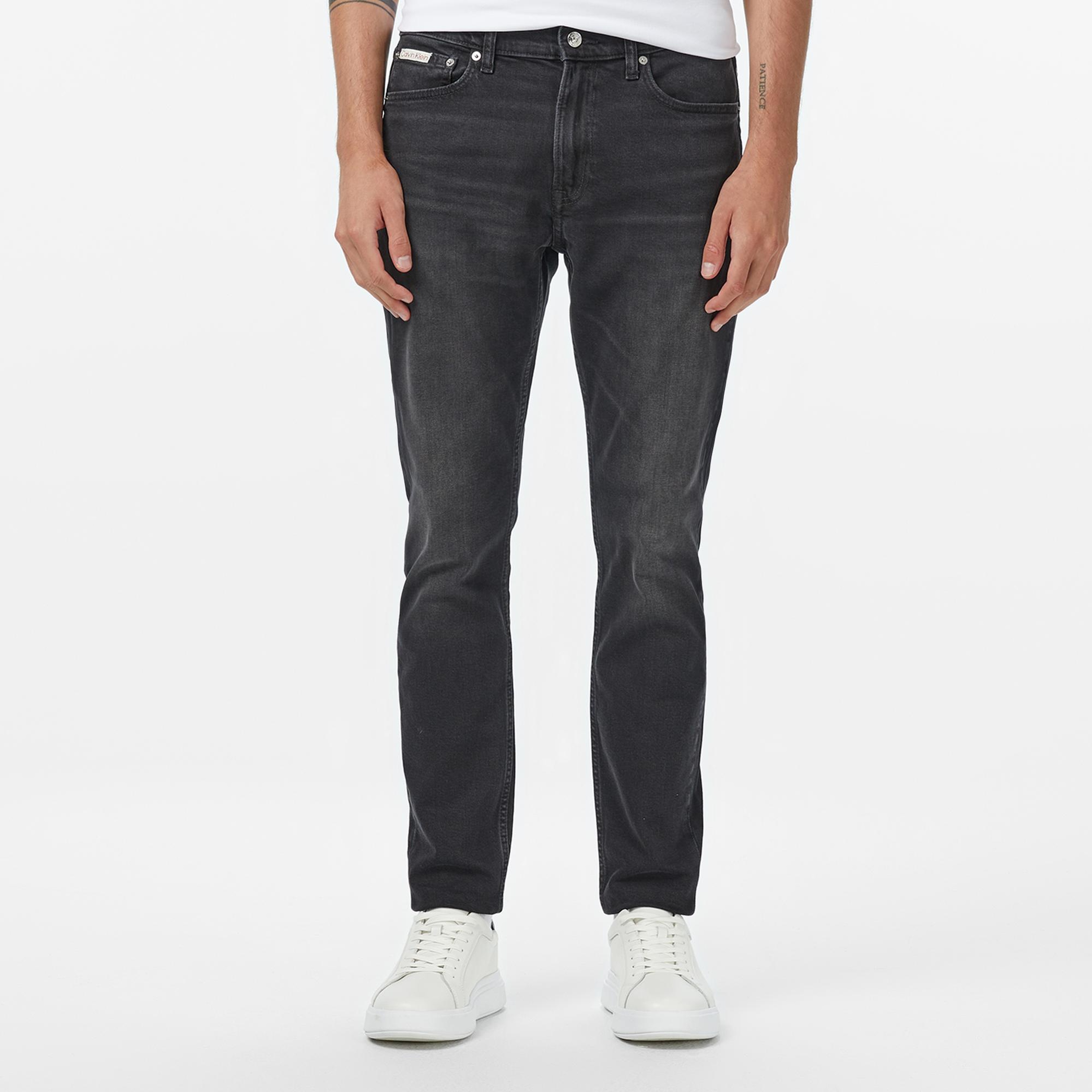 Calvin Klein Slim Taper Erkek Siyah Jean