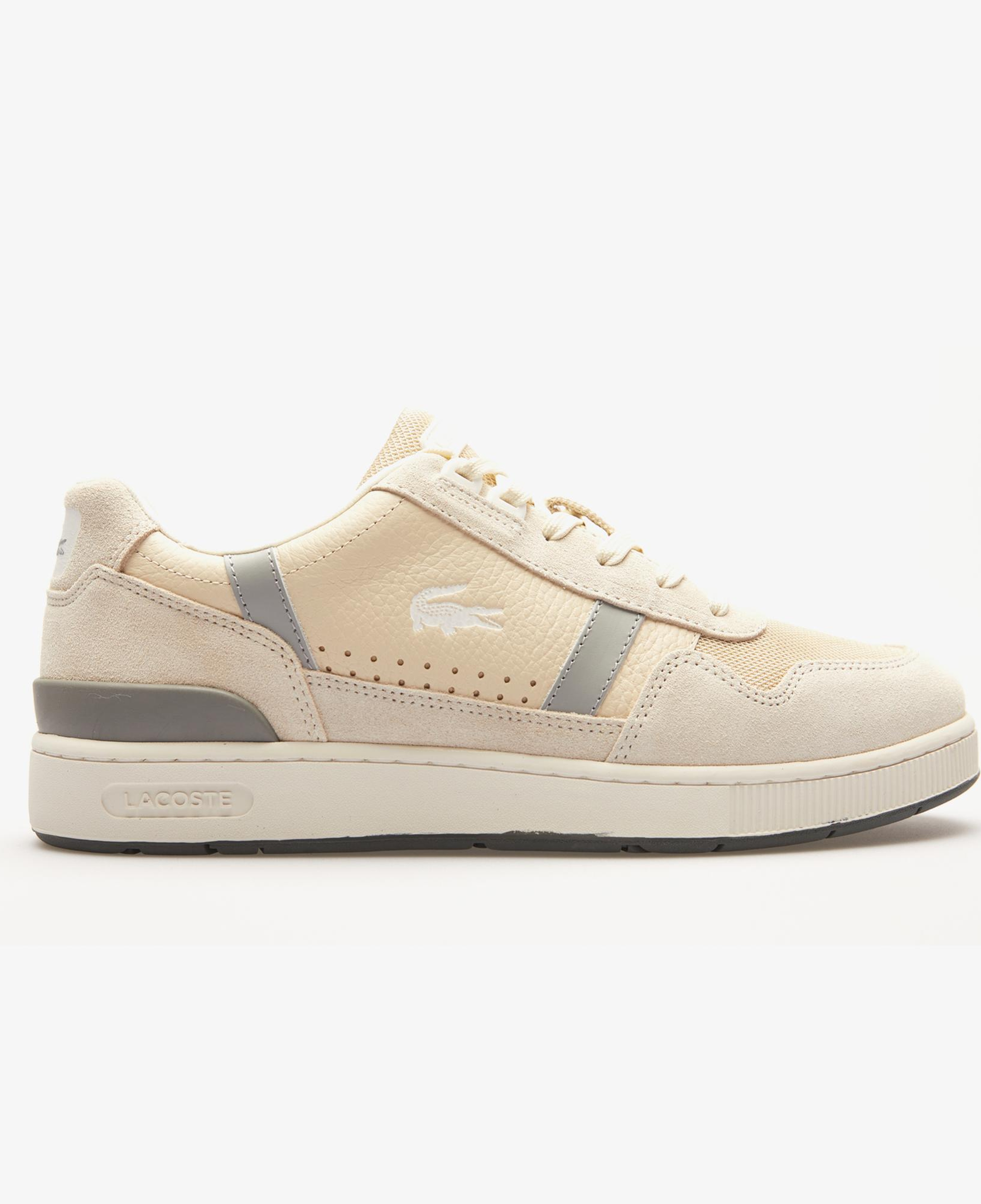 Lacoste T-Clip Erkek Bej Sneaker