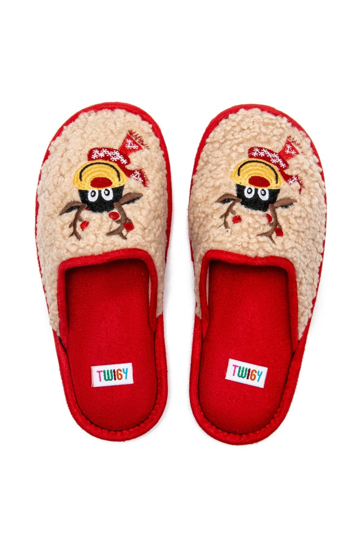 Geyik Kadın Ev Terliği Bej 37/39