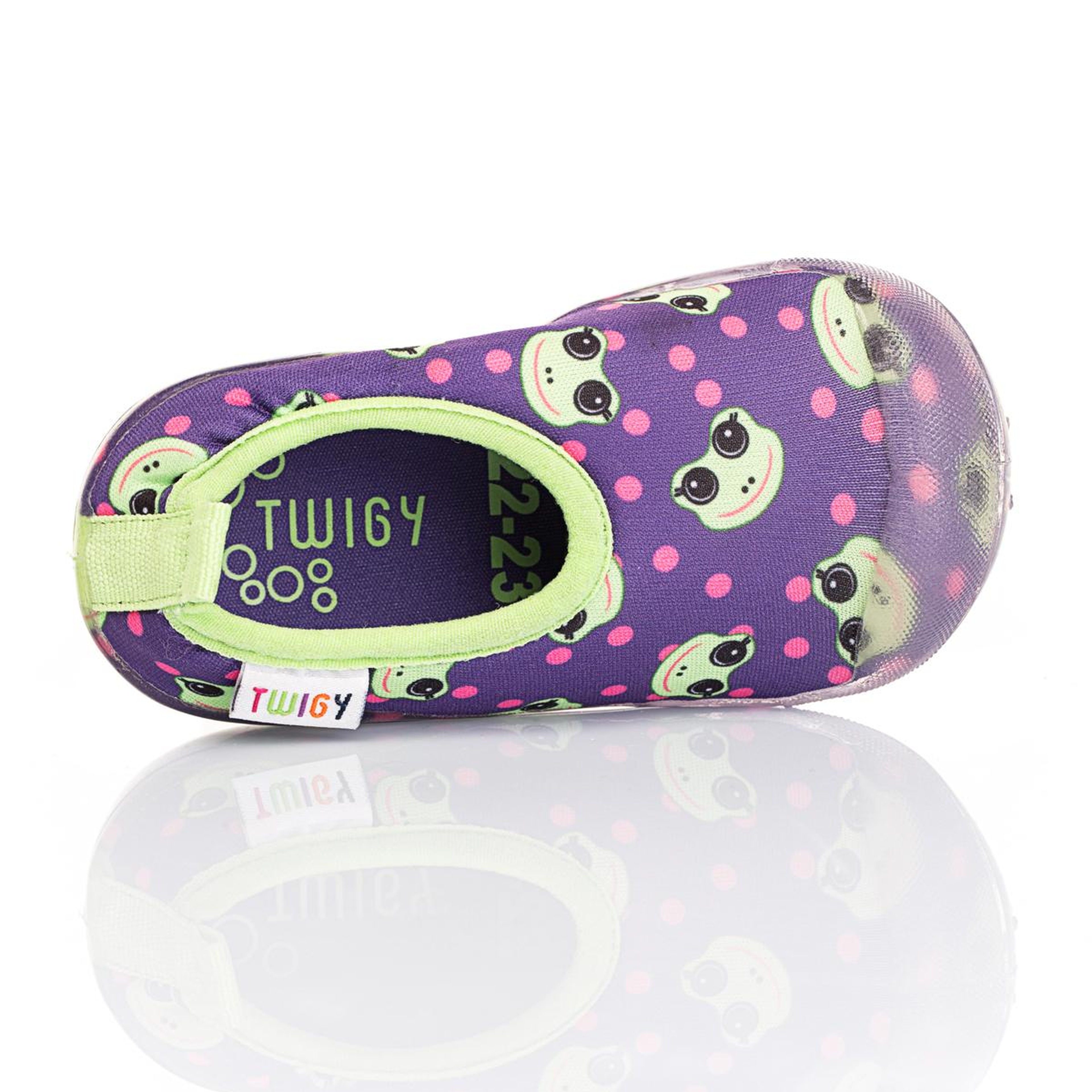 Kurbağa Çocuk Deniz Ayakkabısı Mor  20/29