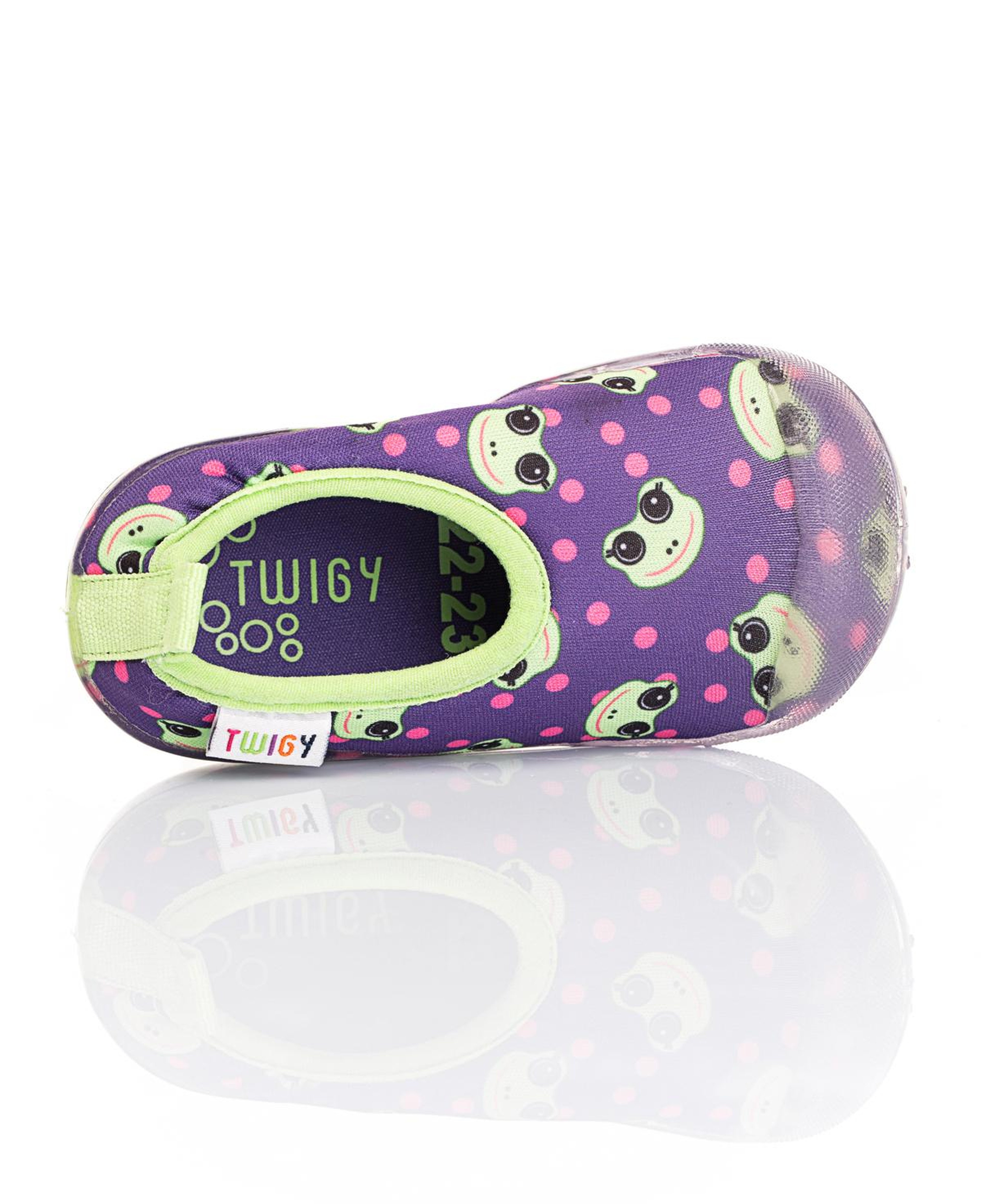 Kurbağa Çocuk Deniz Ayakkabısı Mor  20/29