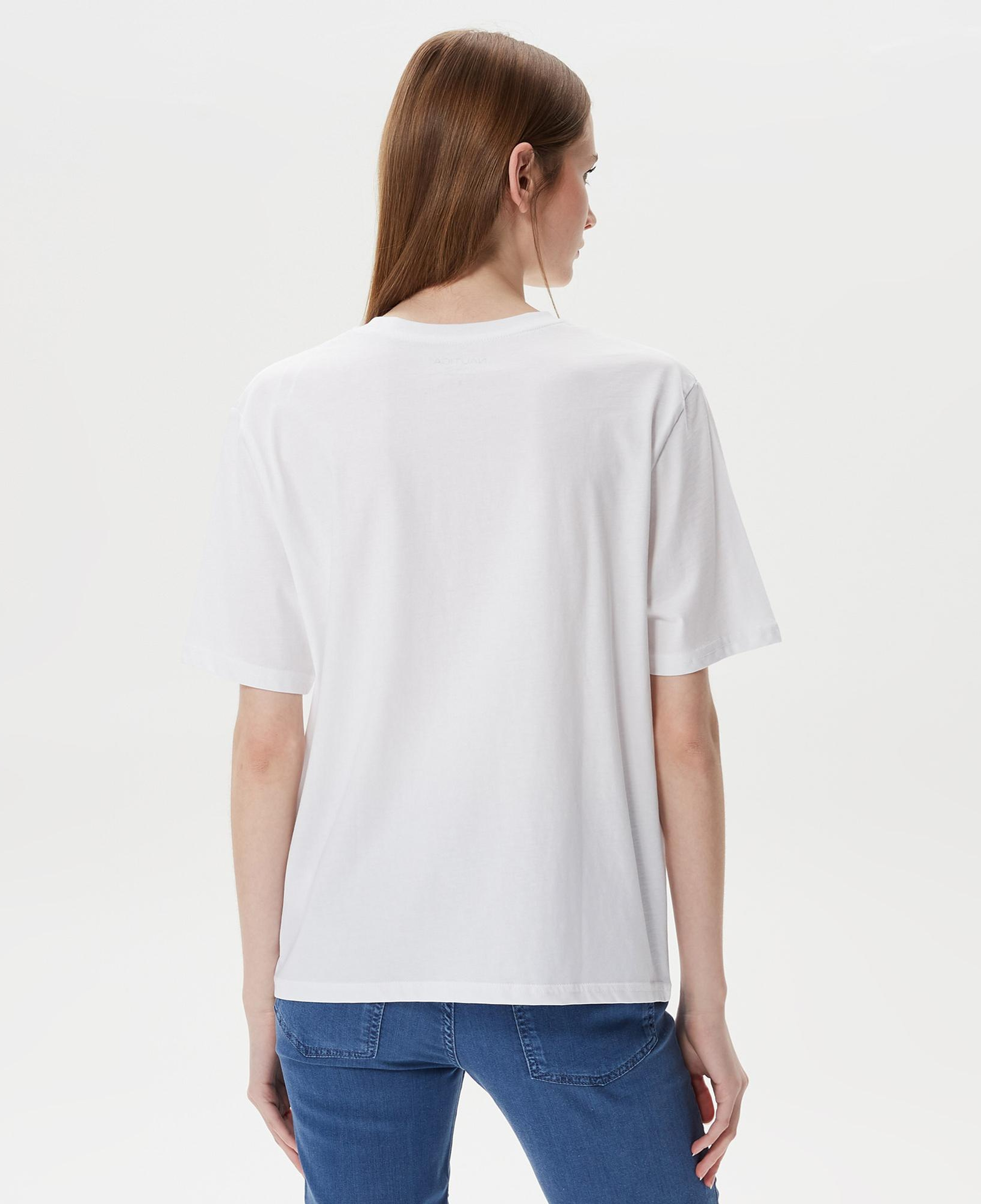 Nautica Kadın Beyaz T-Shirt
